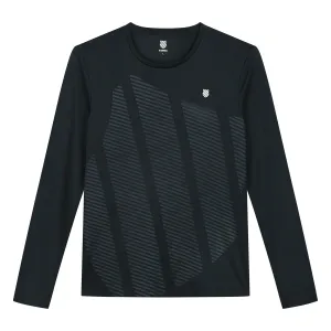 104913-427 | HYPERCOURT LONG SLEEVE | BLUE GRAPHITE