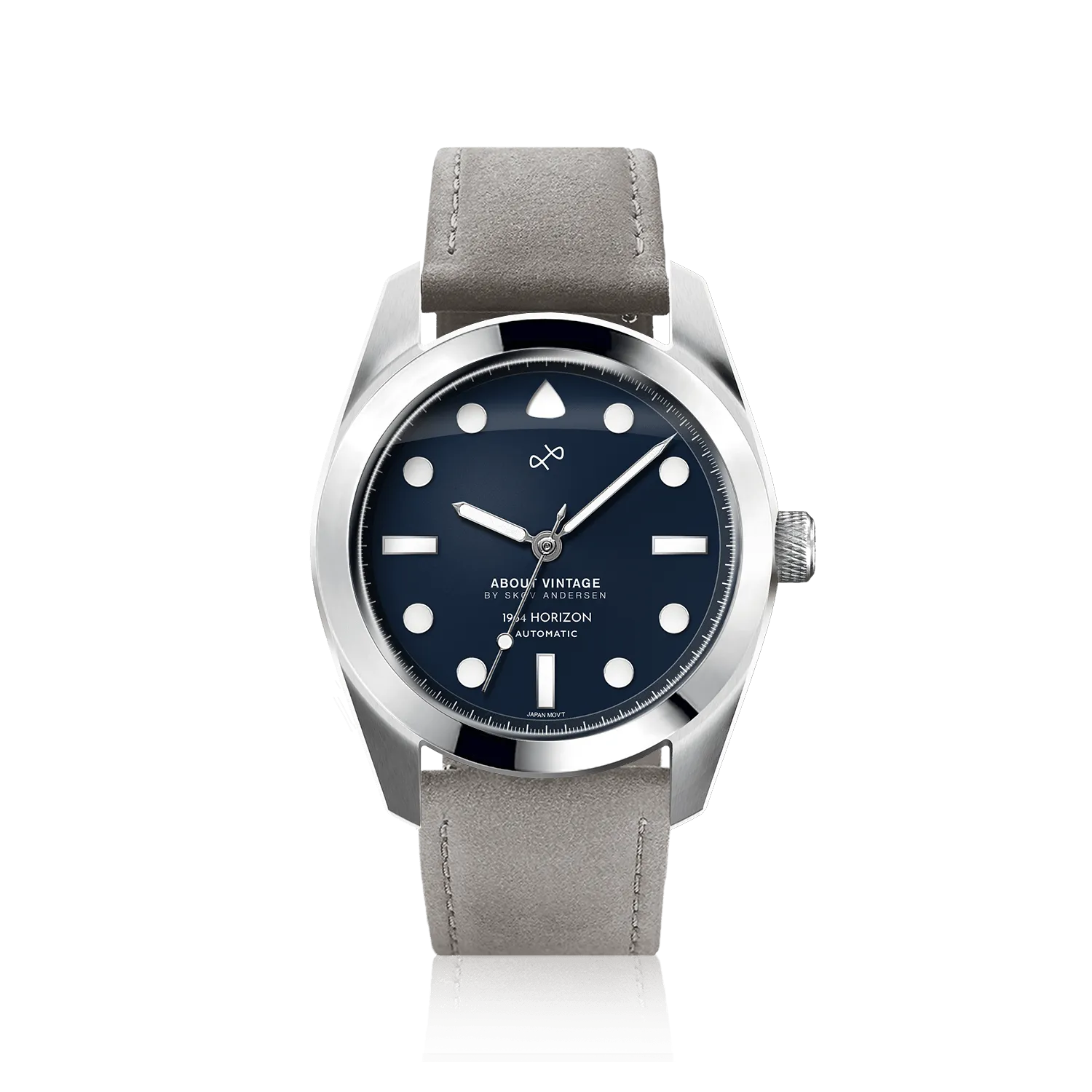 1964 Horizon Automatic. Steel / Matte Blue