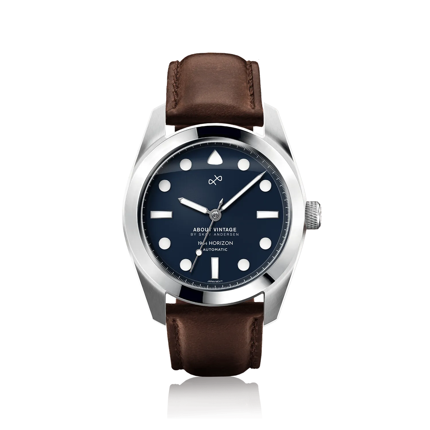 1964 Horizon Automatic. Steel / Matte Blue