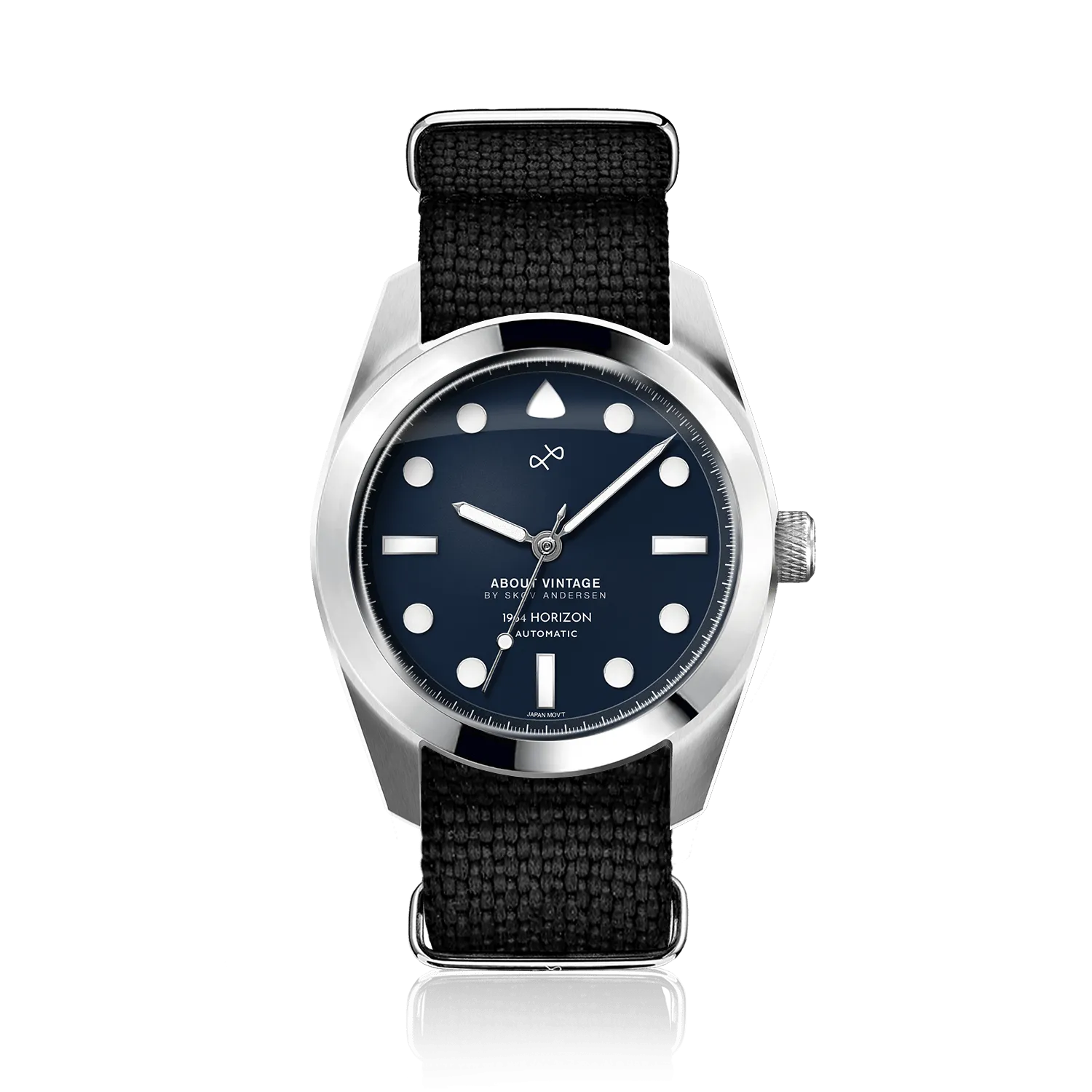 1964 Horizon Automatic. Steel / Matte Blue