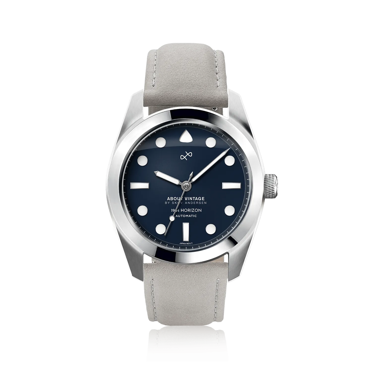 1964 Horizon Automatic. Steel / Matte Blue