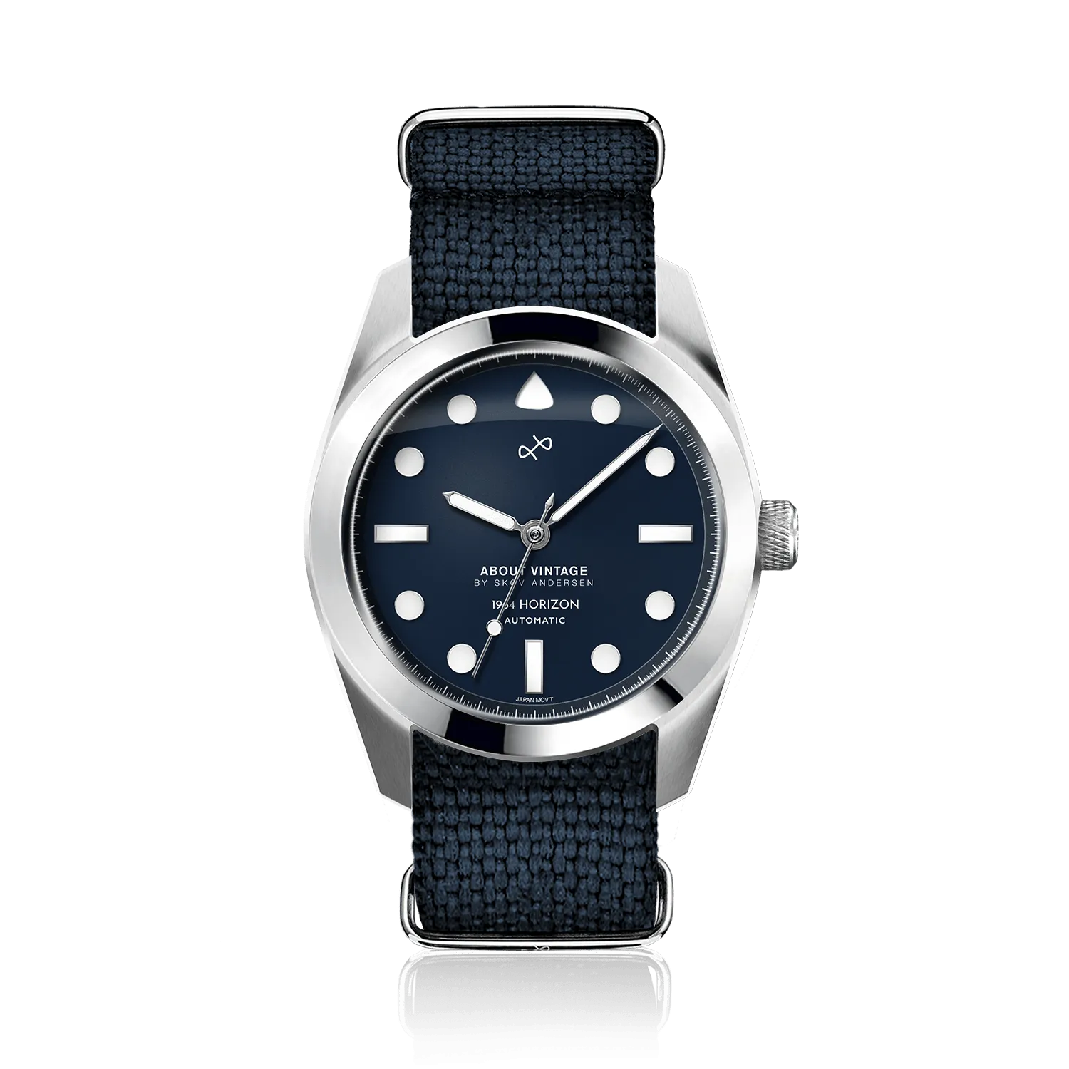 1964 Horizon Automatic. Steel / Matte Blue