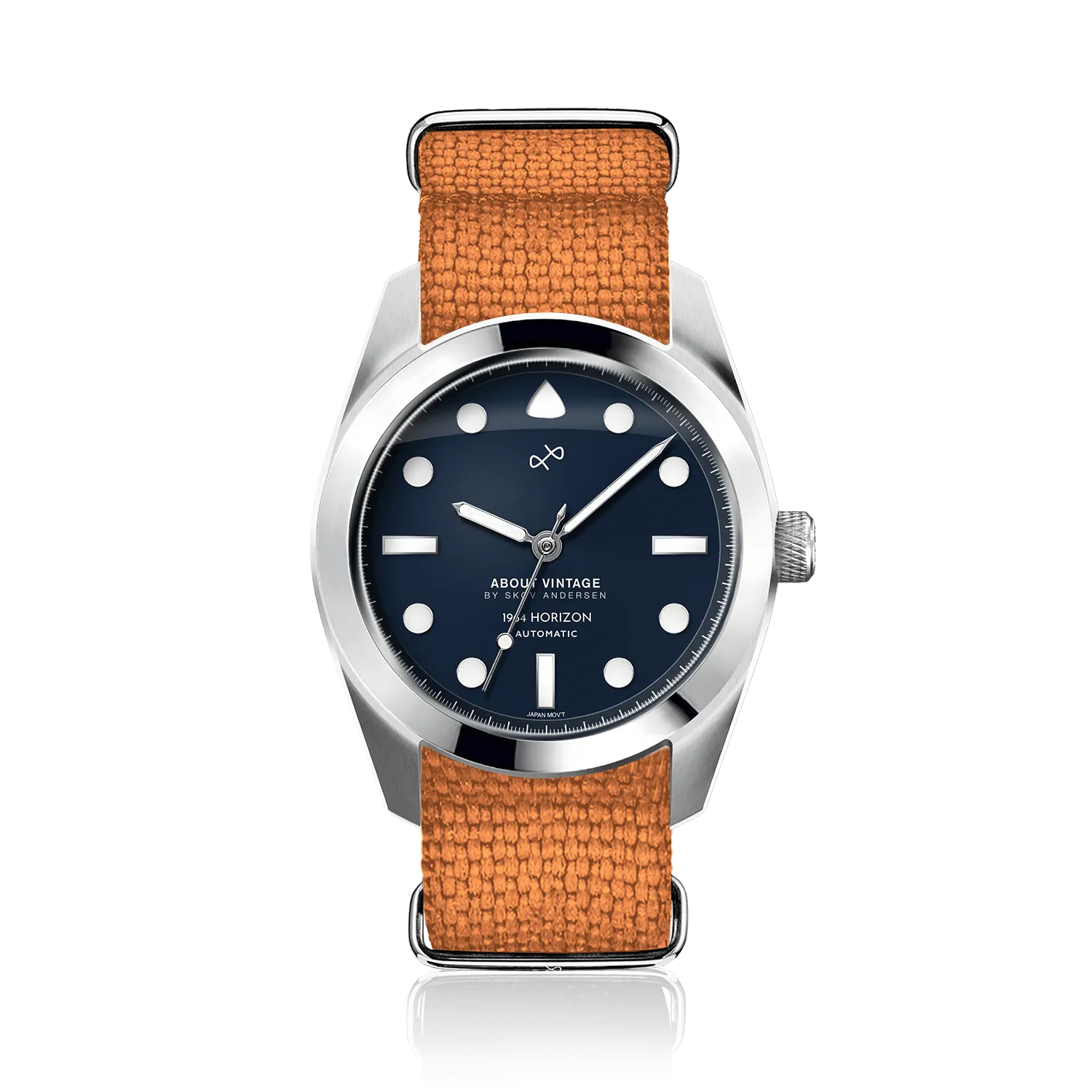 1964 Horizon Automatic. Steel / Matte Blue