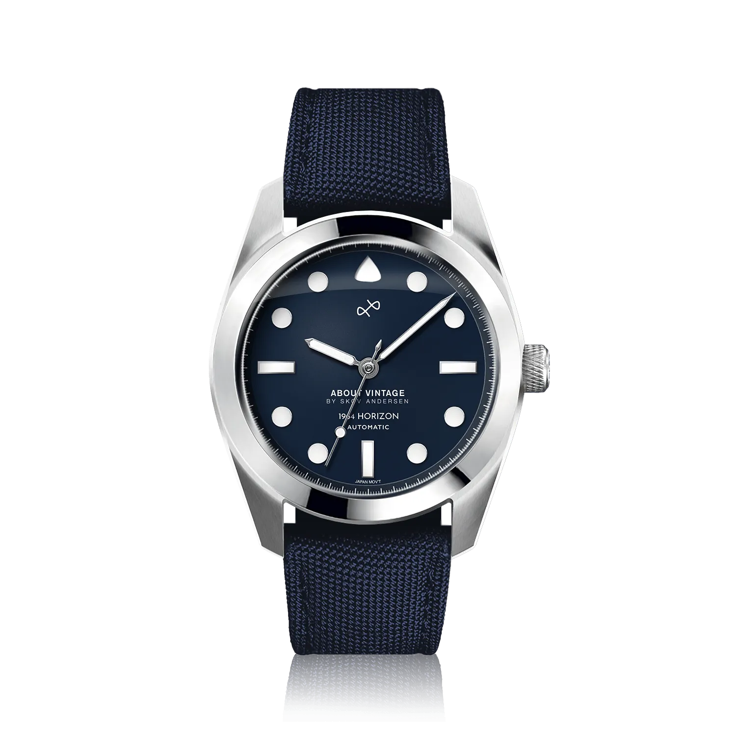 1964 Horizon Automatic. Steel / Matte Blue
