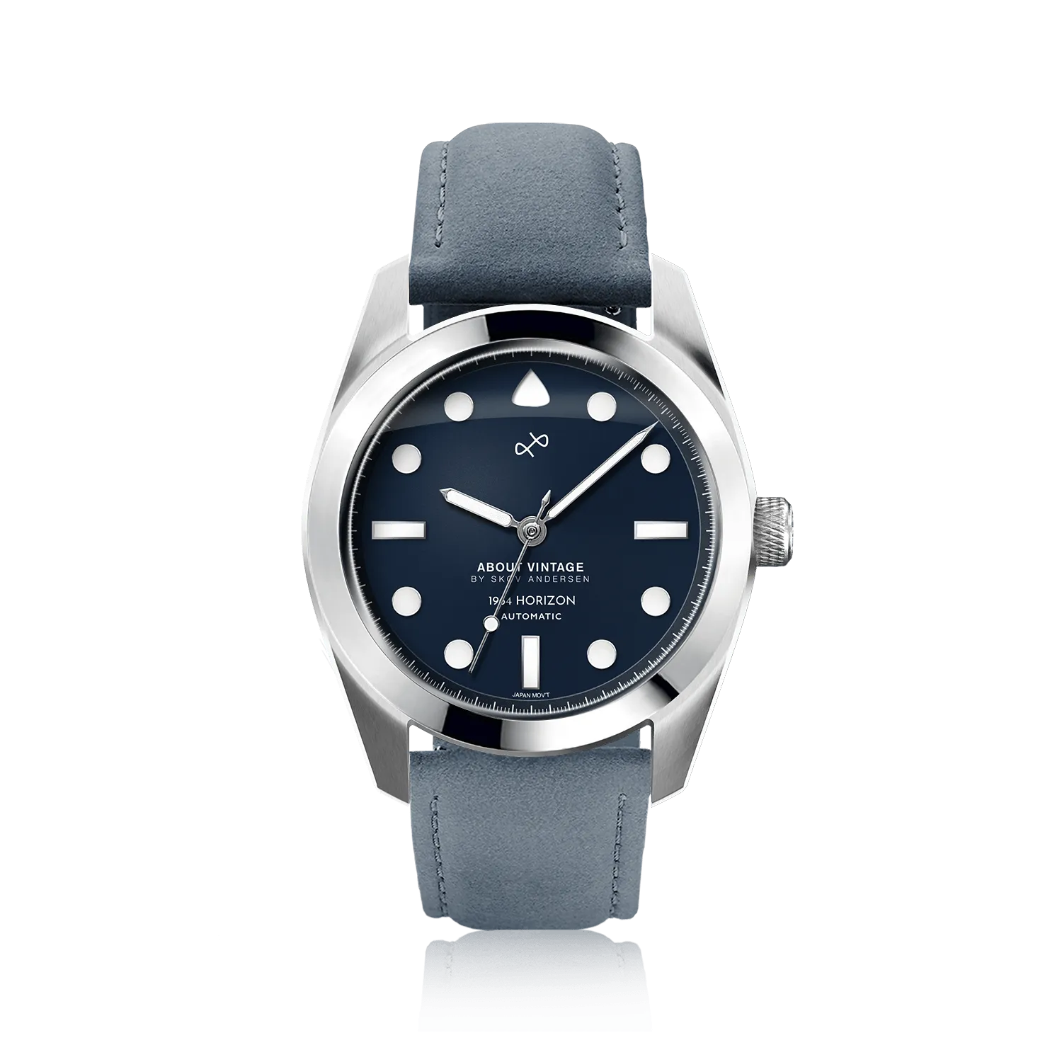 1964 Horizon Automatic. Steel / Matte Blue