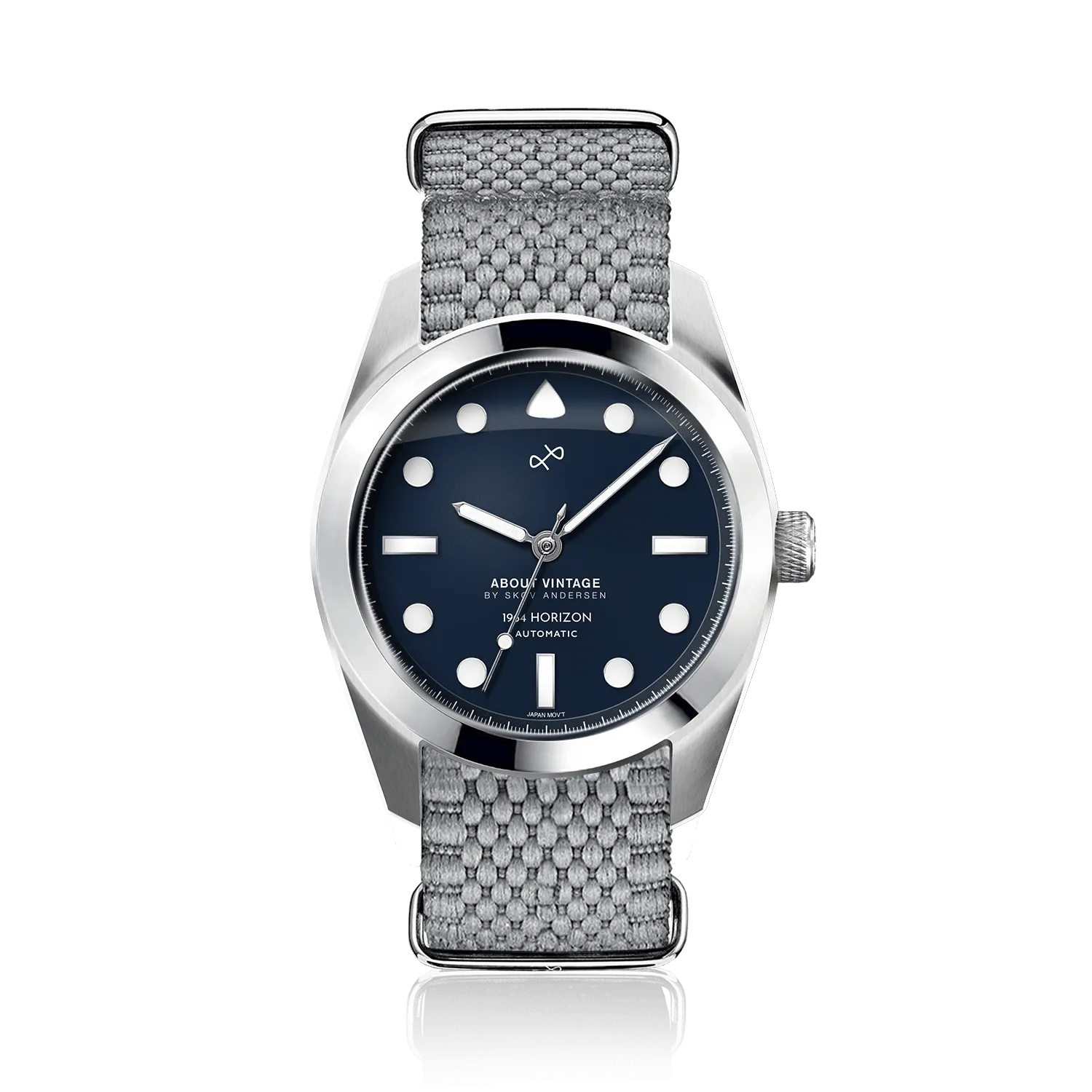 1964 Horizon Automatic. Steel / Matte Blue
