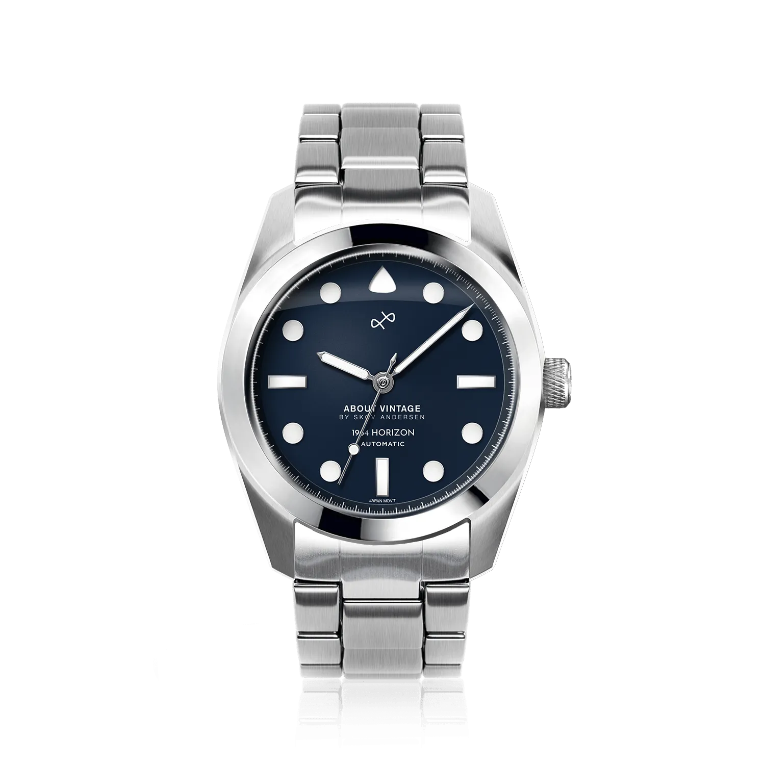 1964 Horizon Automatic. Steel / Matte Blue