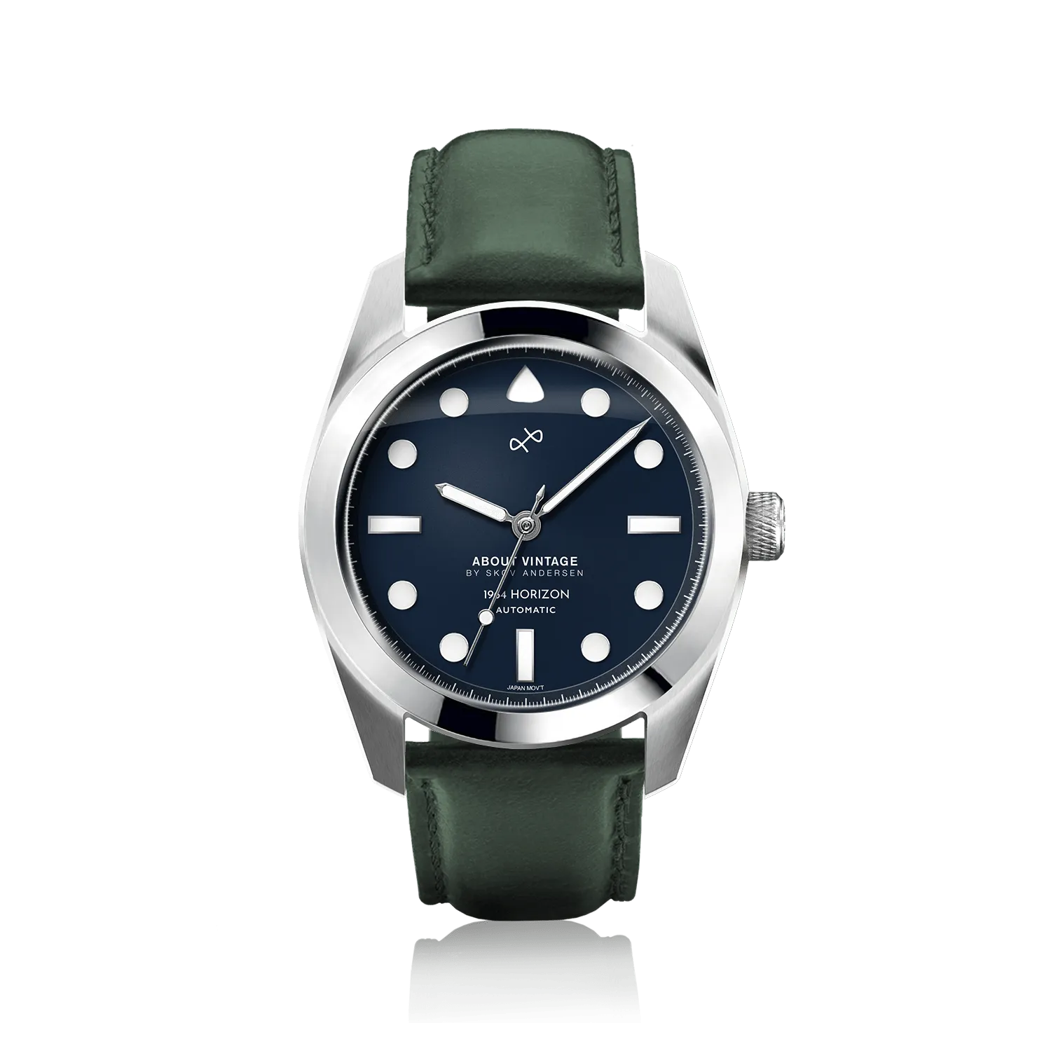 1964 Horizon Automatic. Steel / Matte Blue