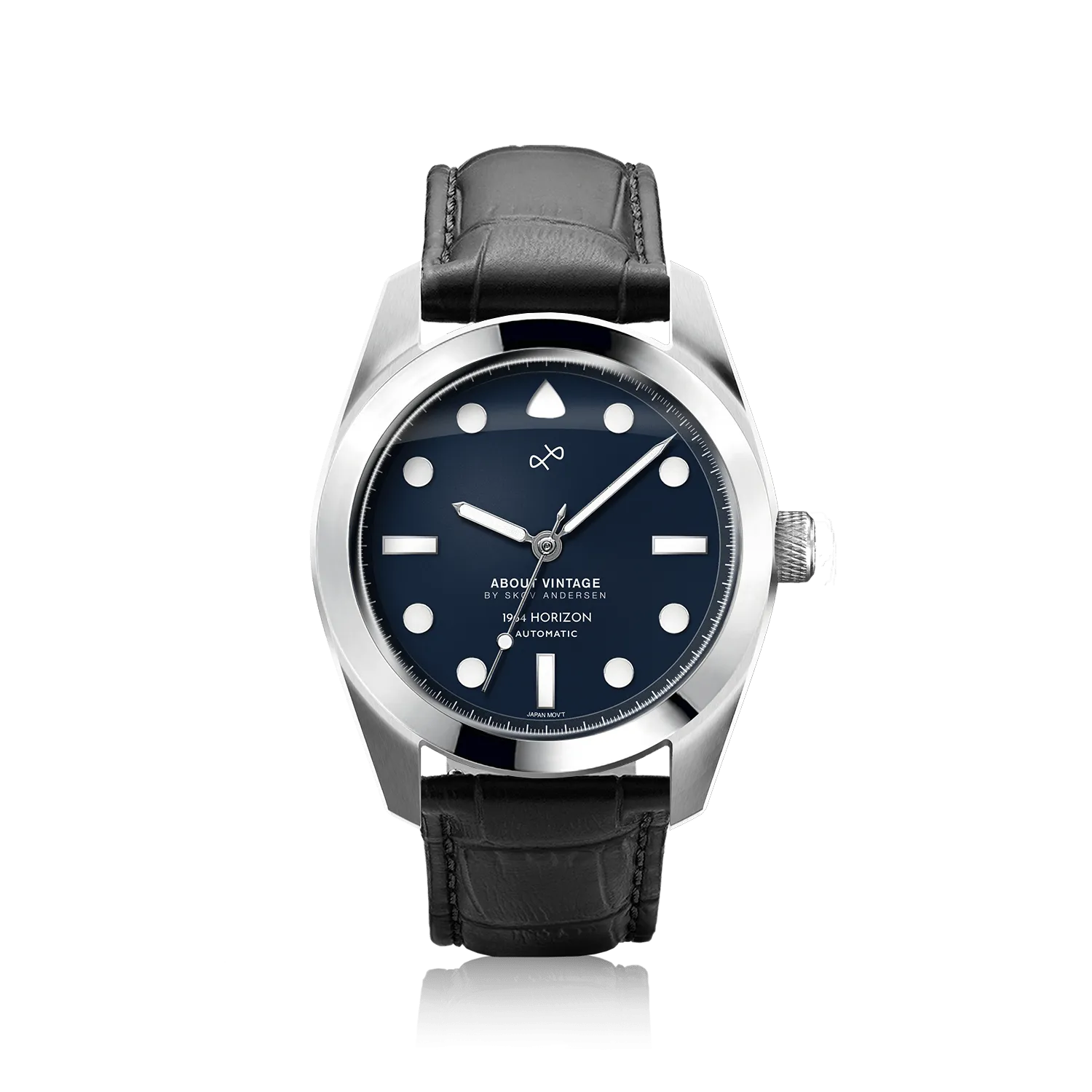 1964 Horizon Automatic. Steel / Matte Blue