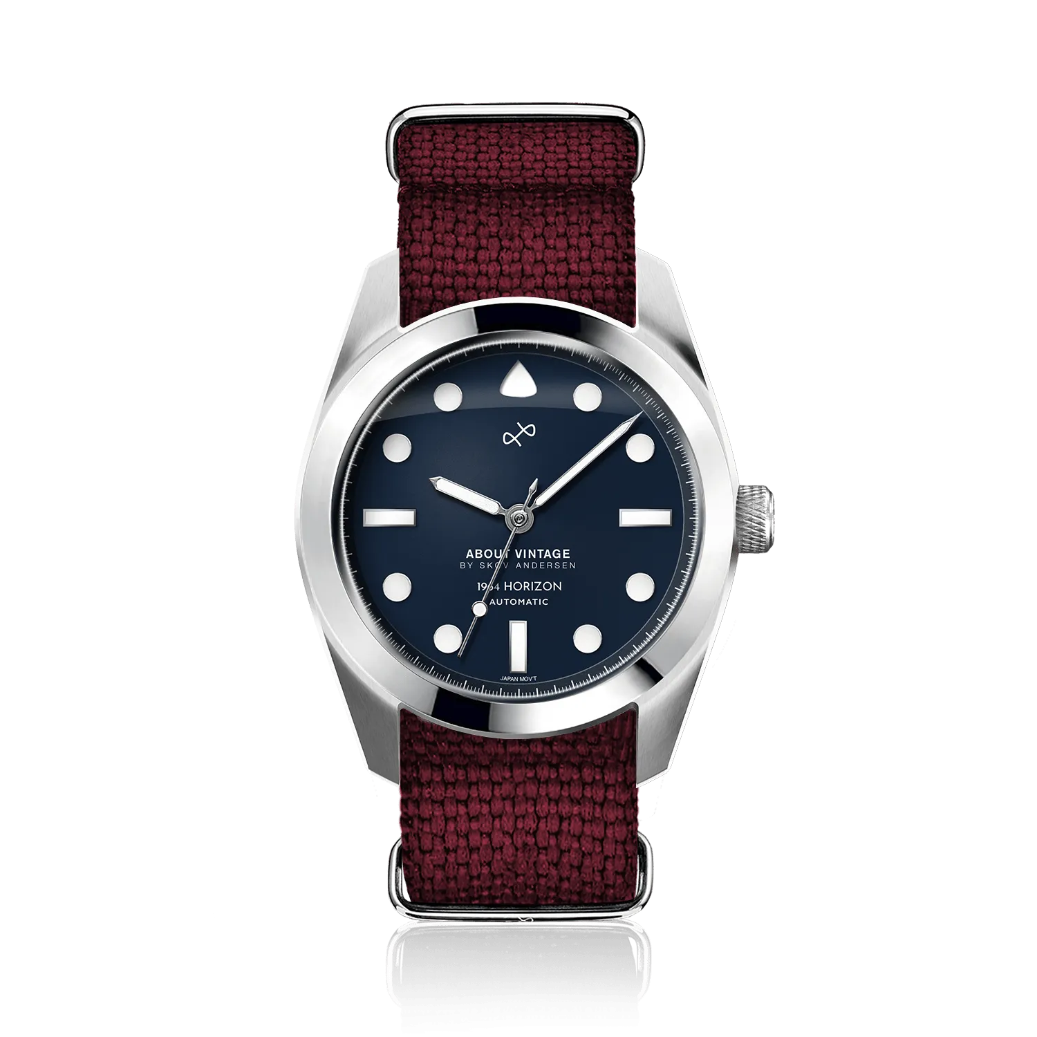 1964 Horizon Automatic. Steel / Matte Blue