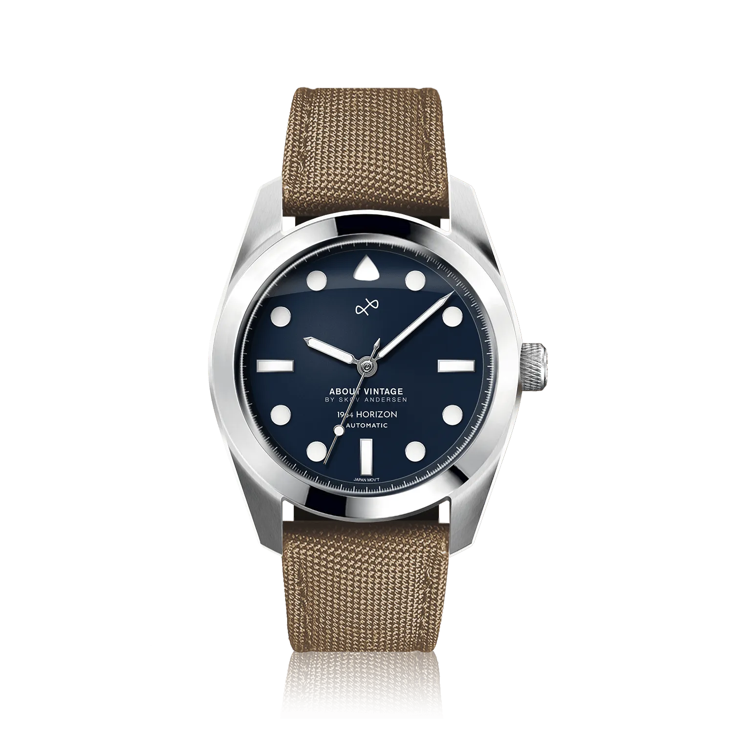 1964 Horizon Automatic. Steel / Matte Blue