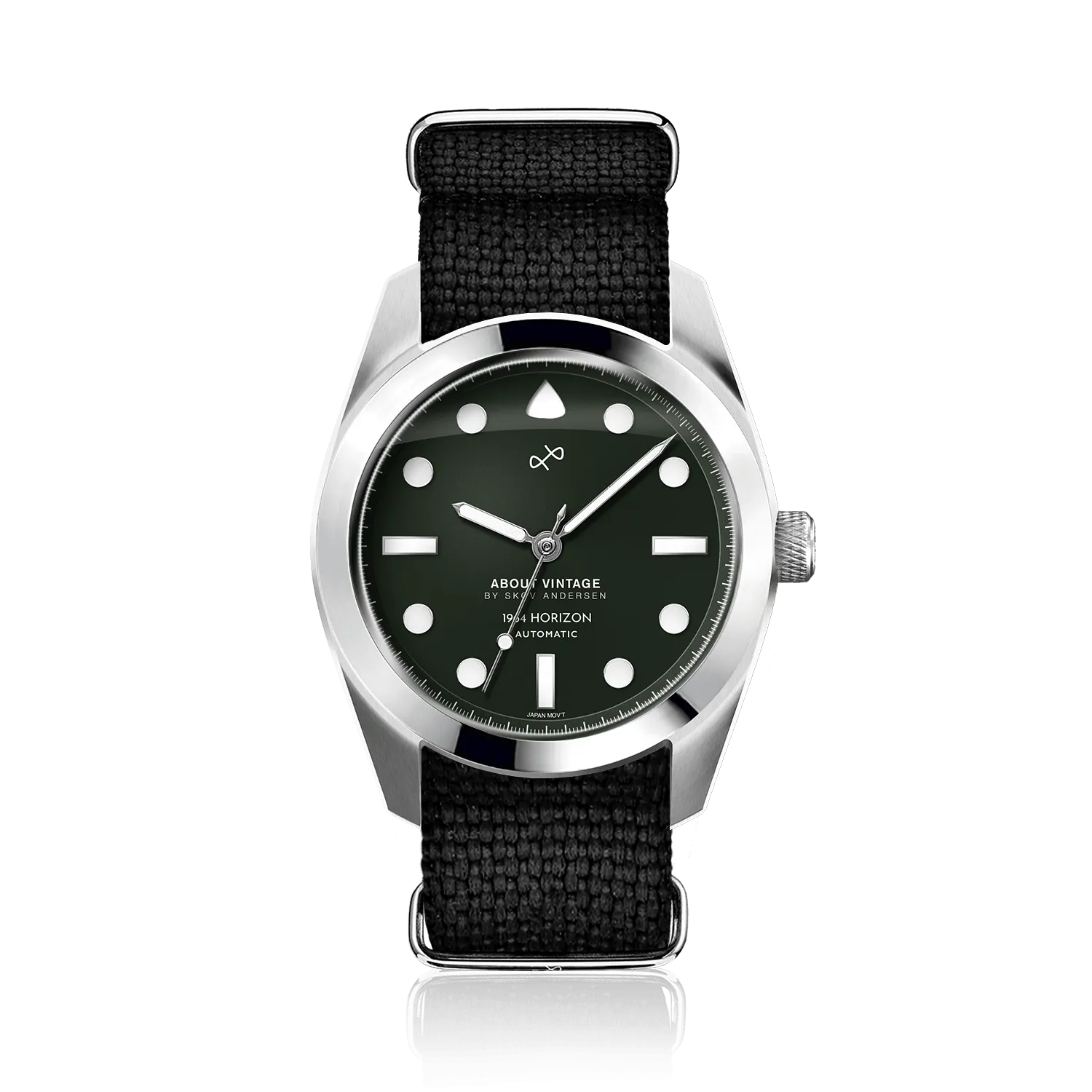 1964 Horizon Automatic. Steel / Matte Green