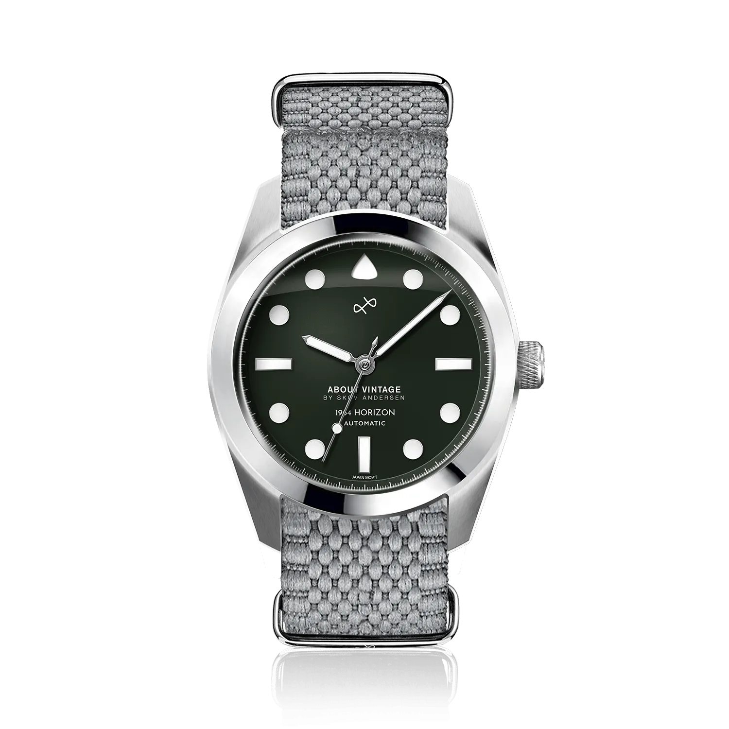 1964 Horizon Automatic. Steel / Matte Green