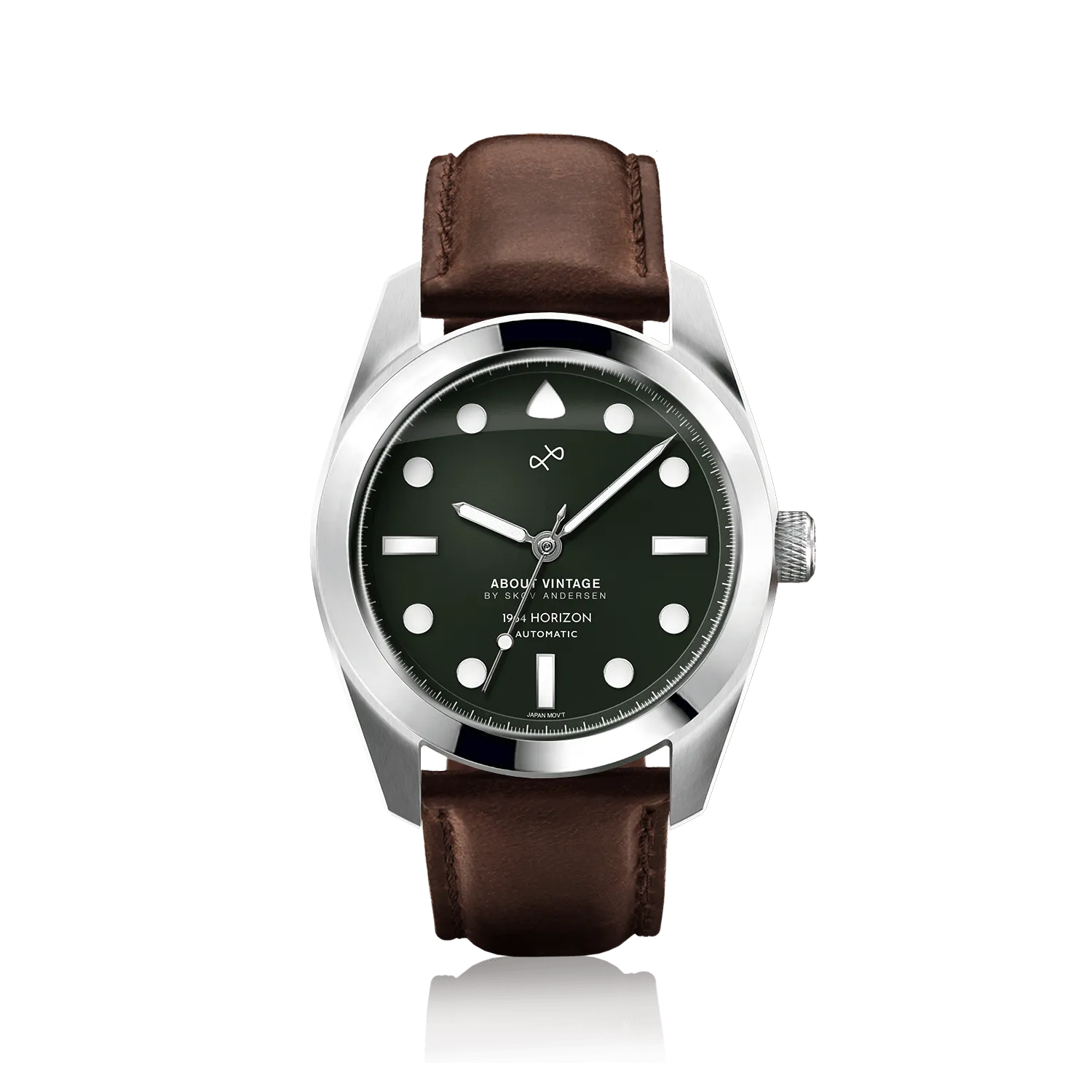 1964 Horizon Automatic. Steel / Matte Green