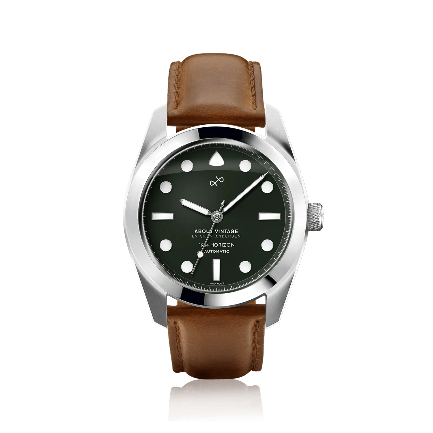 1964 Horizon Automatic. Steel / Matte Green