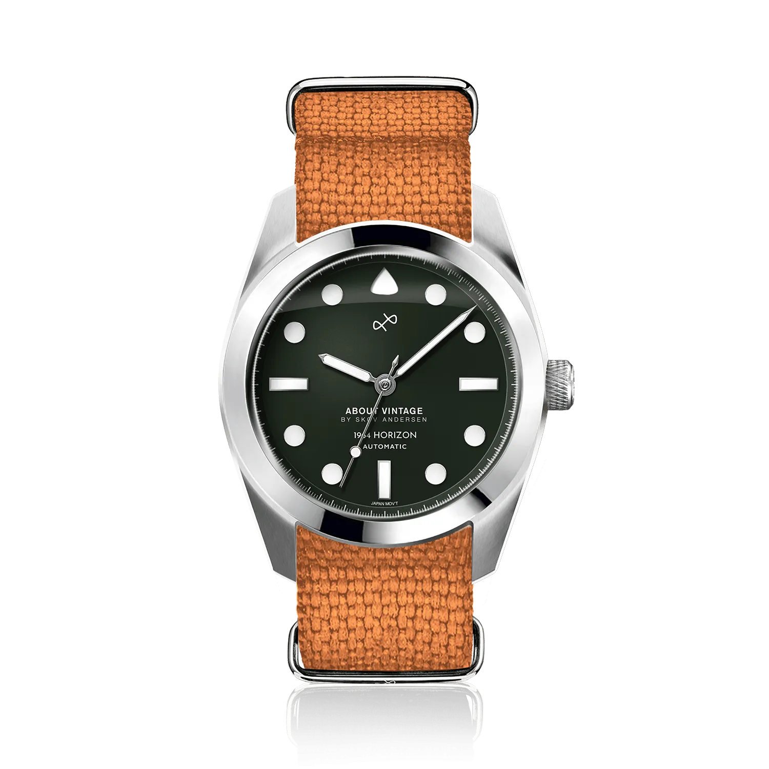 1964 Horizon Automatic. Steel / Matte Green