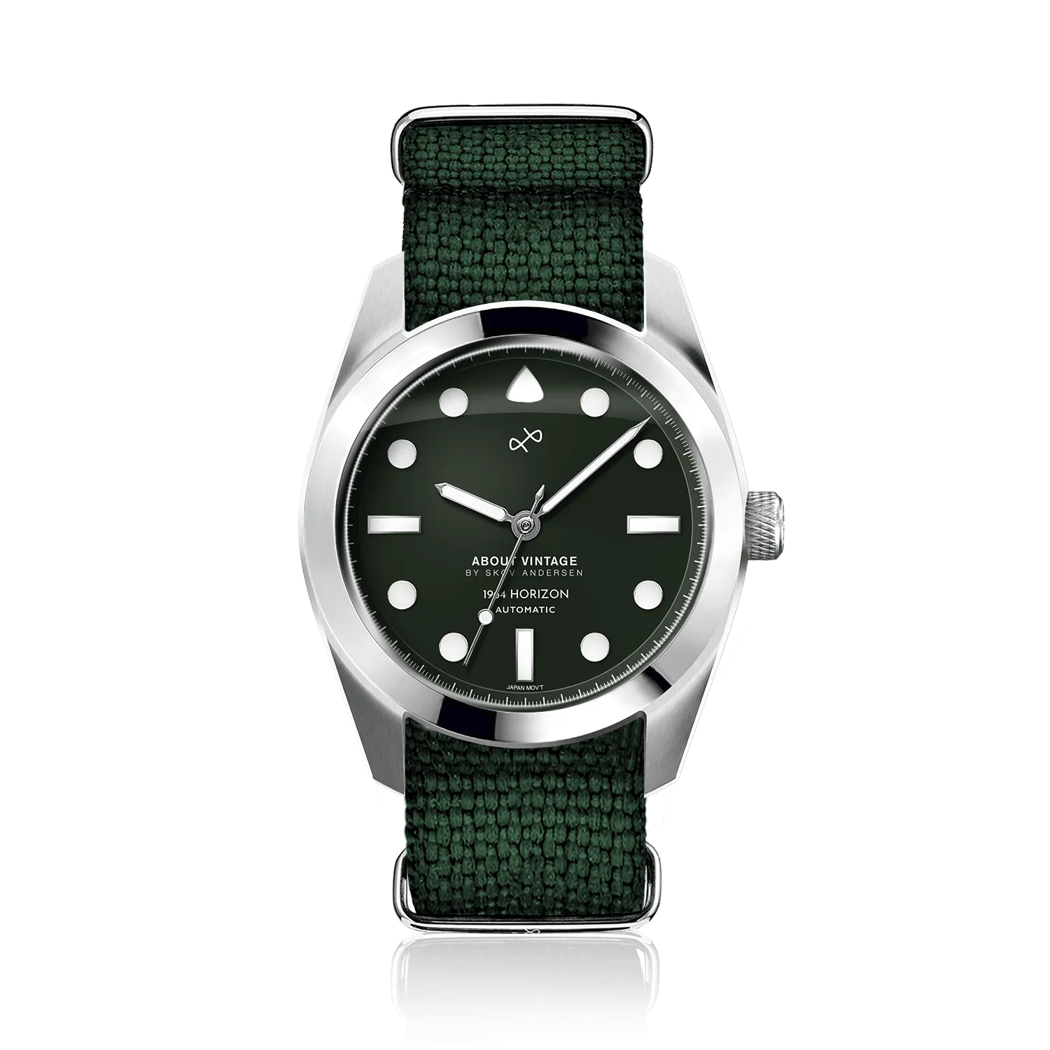 1964 Horizon Automatic. Steel / Matte Green