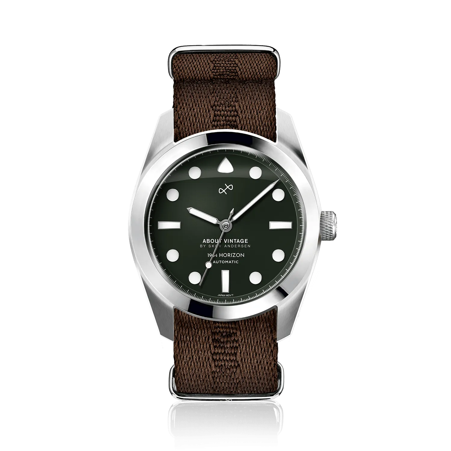 1964 Horizon Automatic. Steel / Matte Green