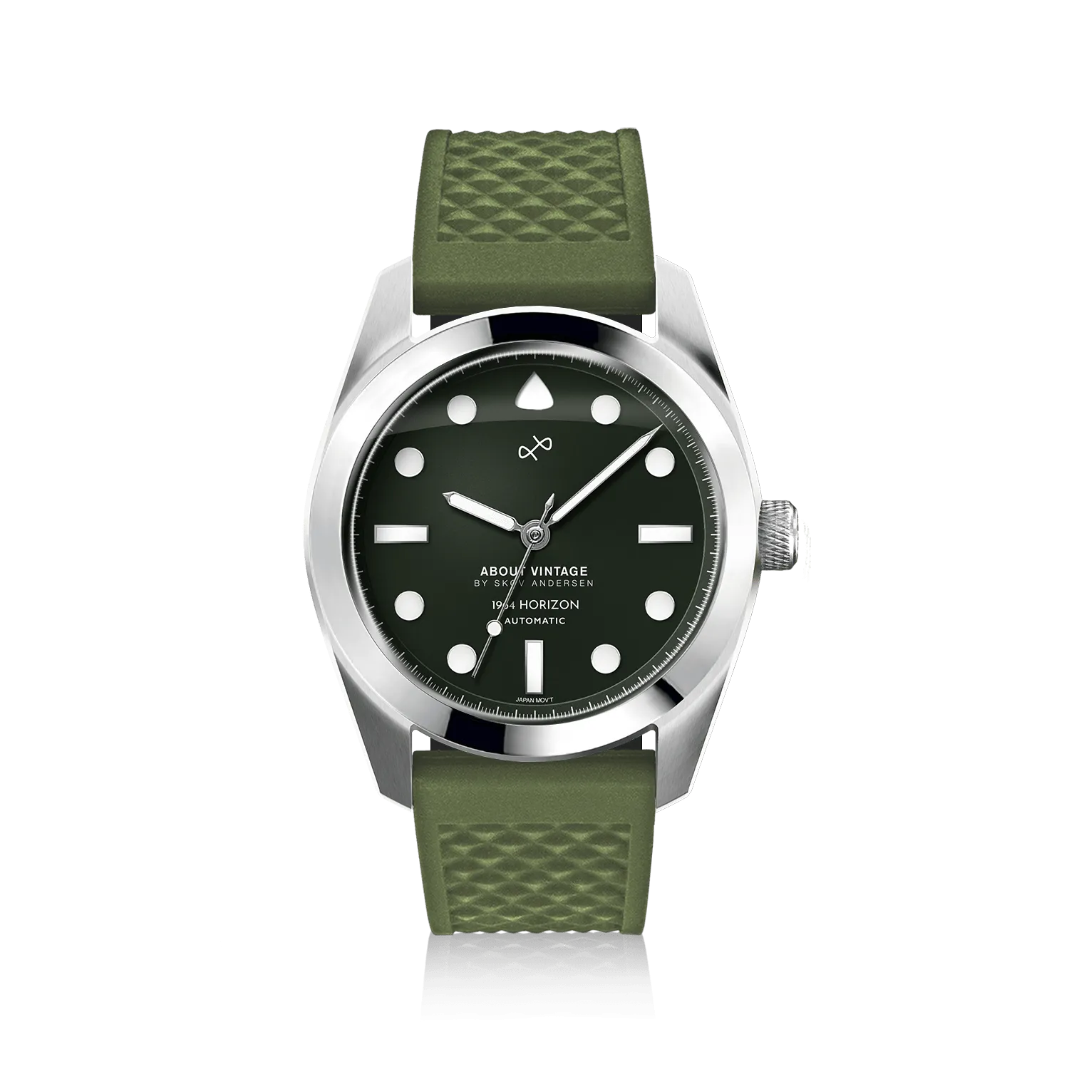 1964 Horizon Automatic. Steel / Matte Green
