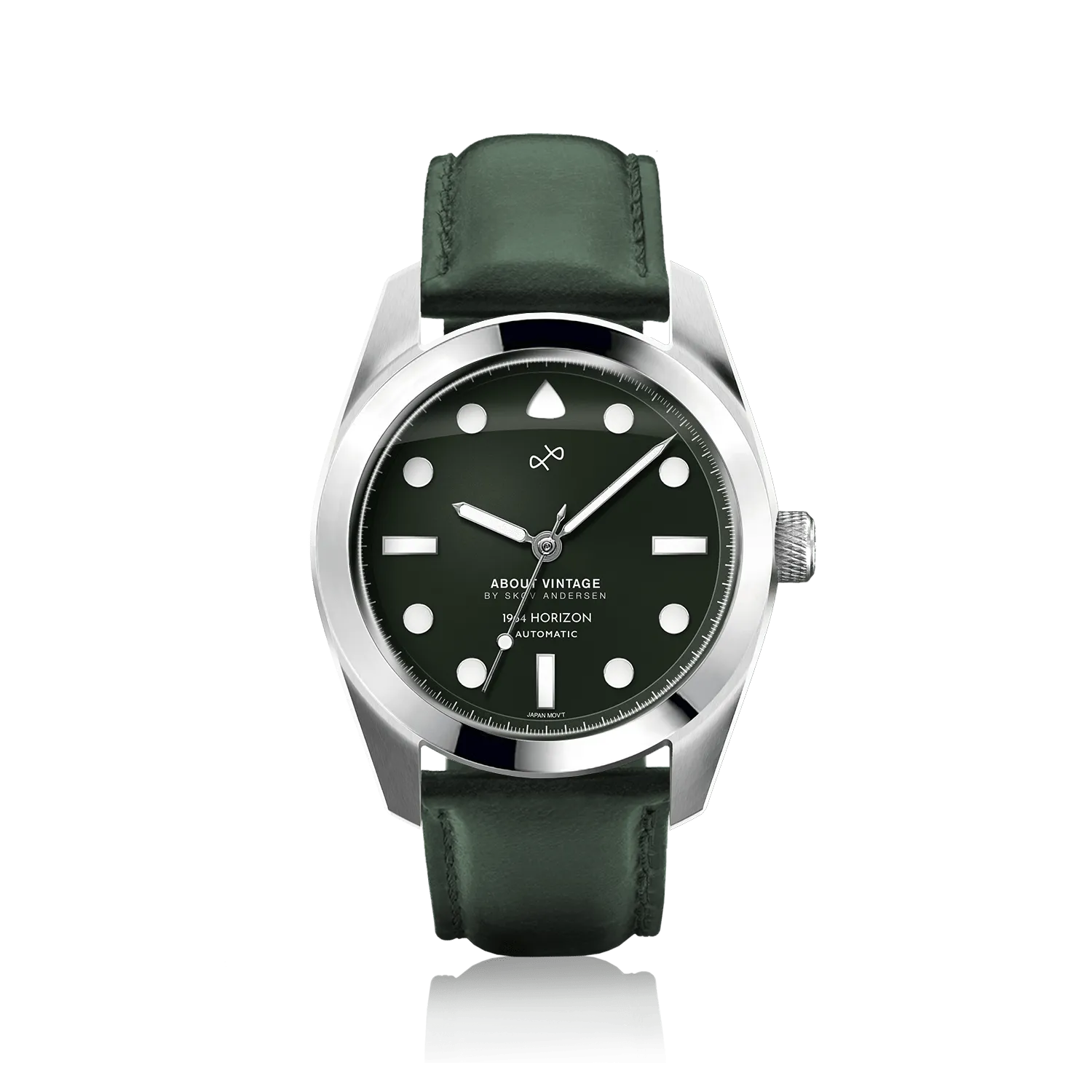 1964 Horizon Automatic. Steel / Matte Green
