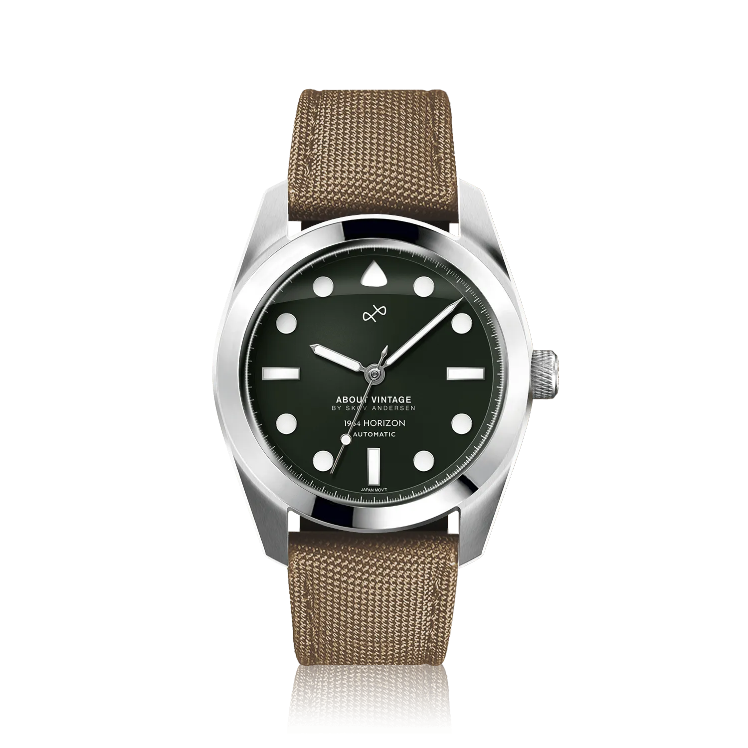 1964 Horizon Automatic. Steel / Matte Green