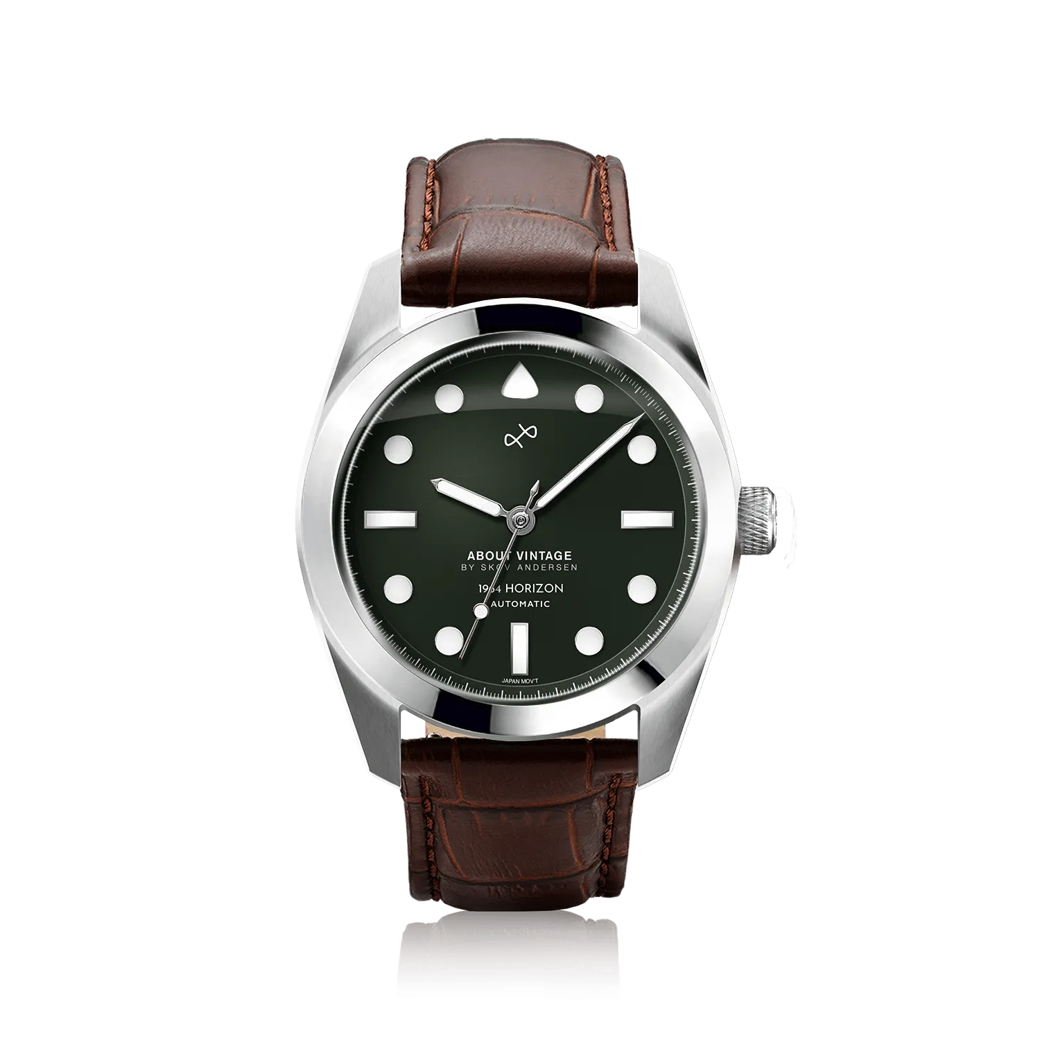 1964 Horizon Automatic. Steel / Matte Green