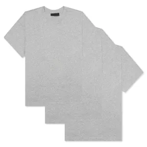 3-Pack Essential Tee - Dark Heather