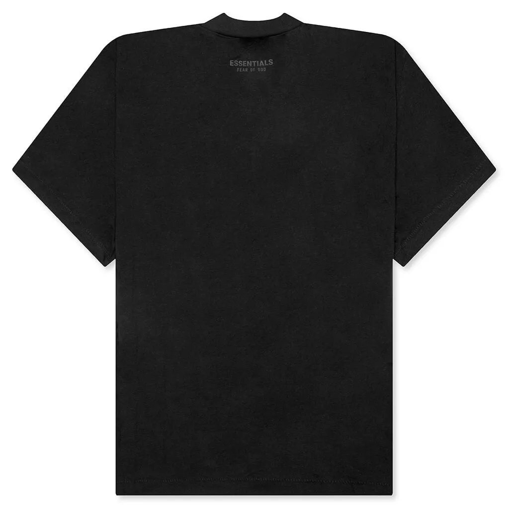3-Pack Essential V-Neck Tee - Black