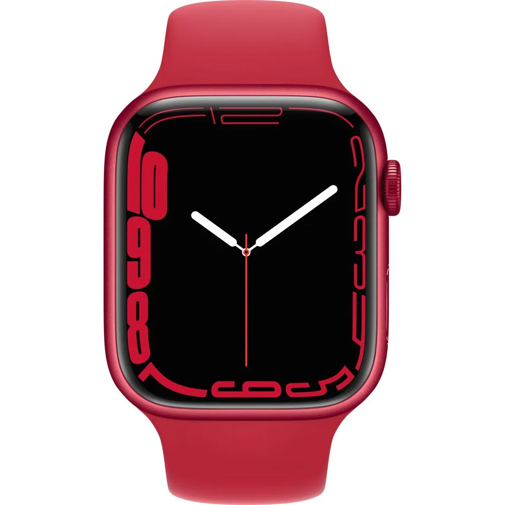 Apple Watch Gen 7 Series 7 41mm (PRODUCT)RED Aluminum - (PRODUCT)RED Sport Band MKN23LL/A