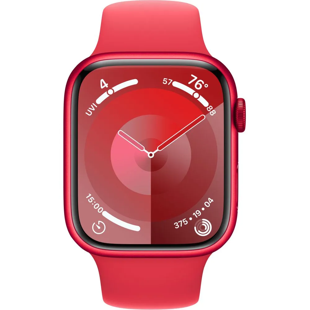 Apple Watch Gen 9 Series 9 Cell 45mm (PRODUCT)RED Aluminum - (PRODUCT)RED Sport Band MRYE3LL/A