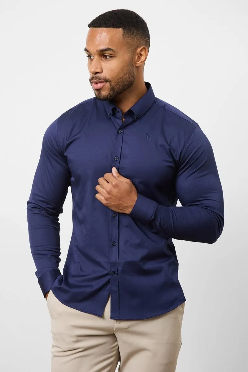 Athletic Fit Signature Shirt 2.0 in French Navy