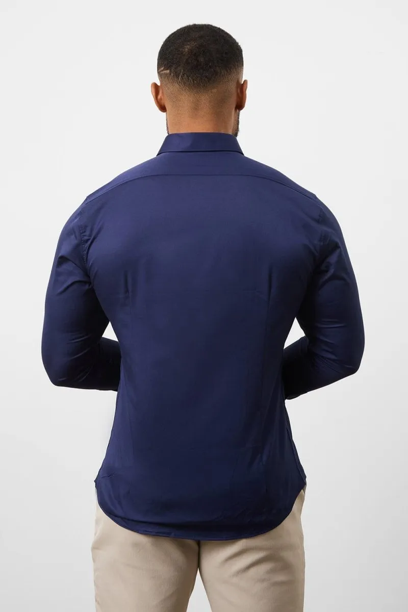 Athletic Fit Signature Shirt 2.0 in French Navy