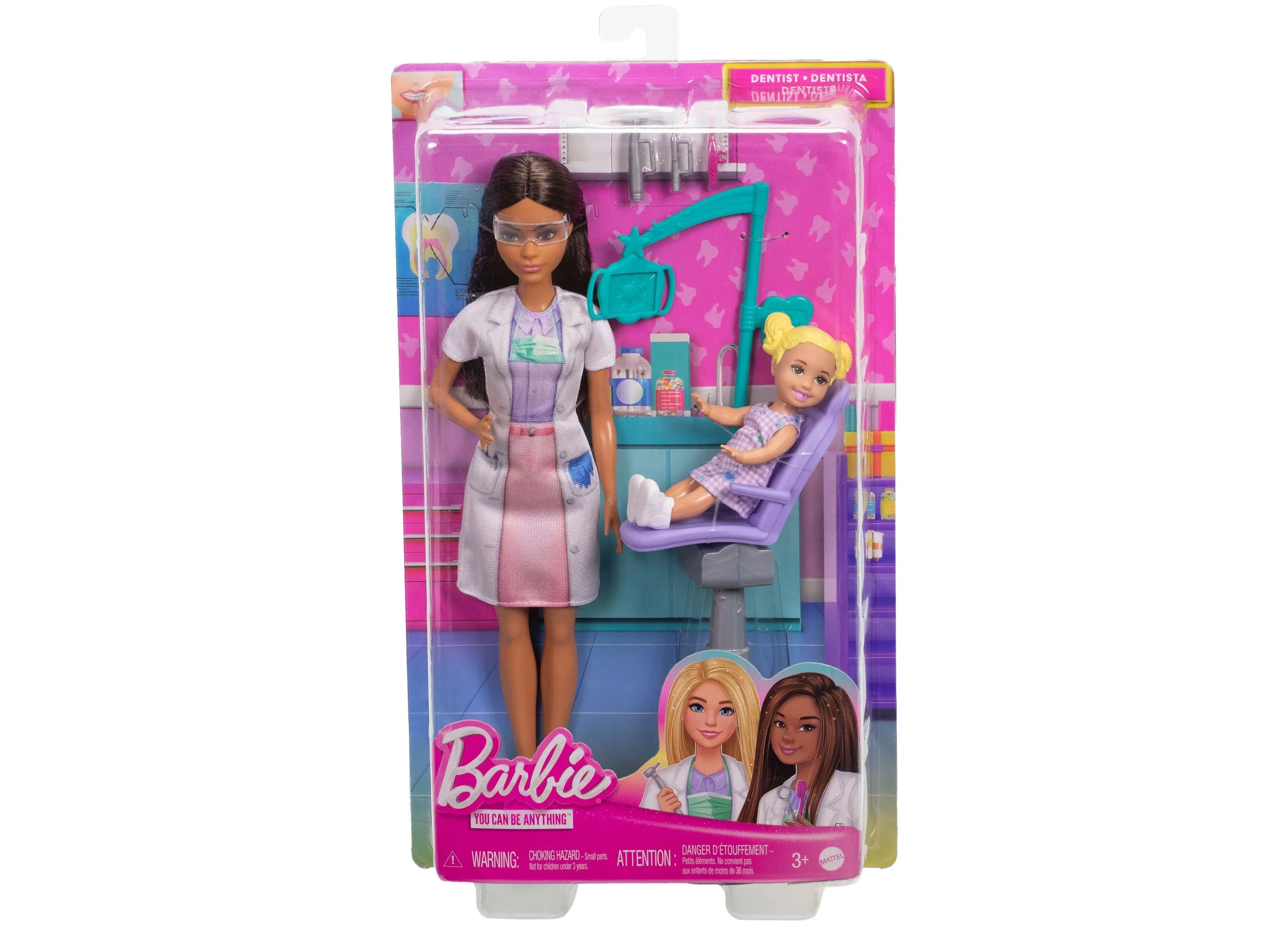 Barbie Dentist Playset with Patient and Dental Tools