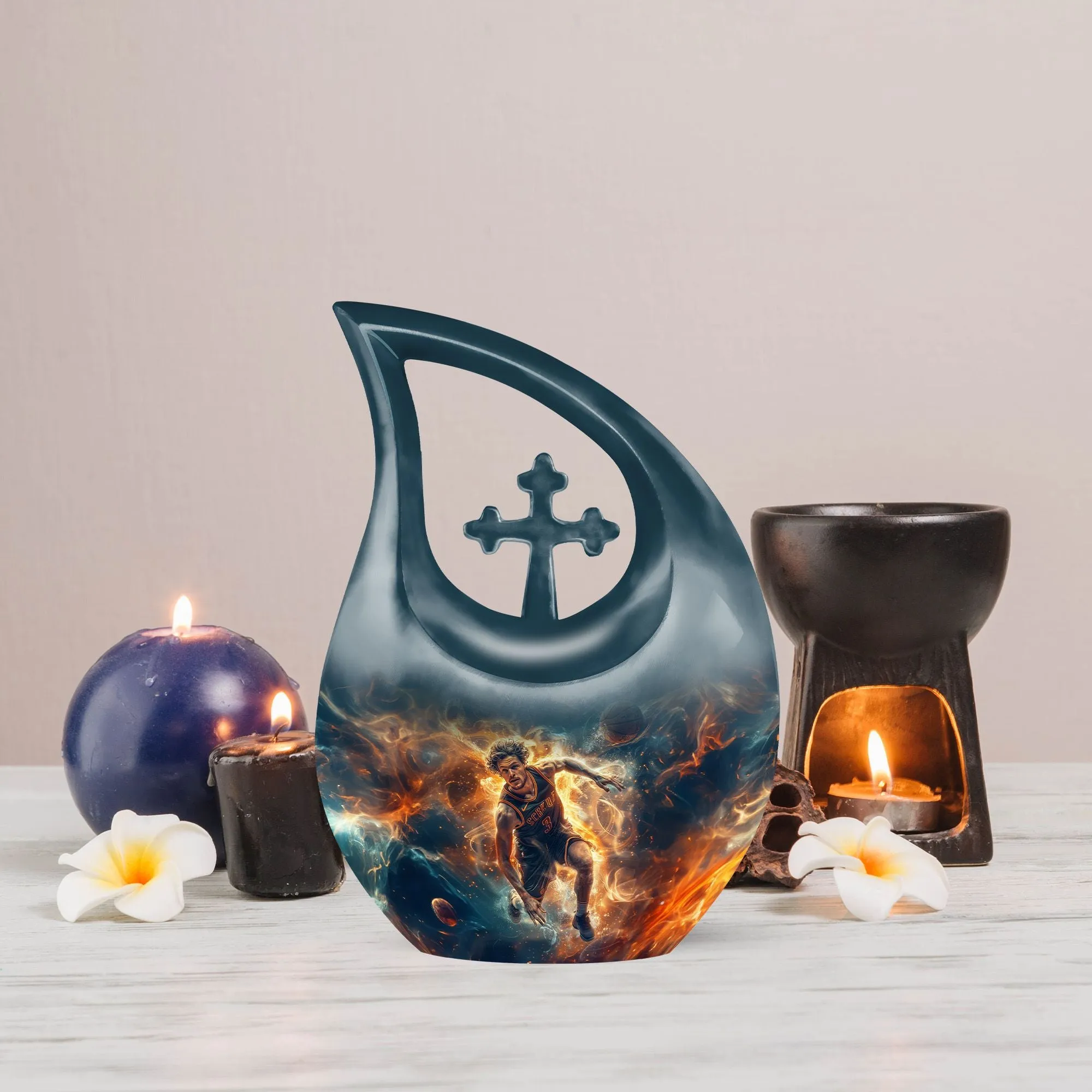 Basketball Cremation Urn - Containers For Cremated Ashes