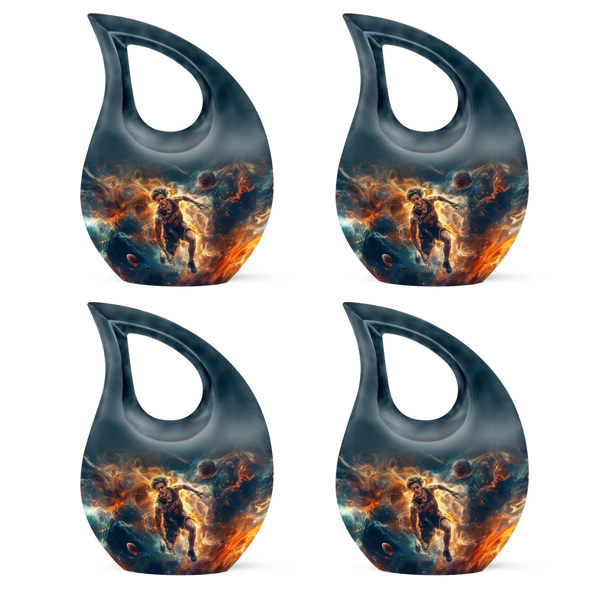 Basketball Cremation Urn - Containers For Cremated Ashes