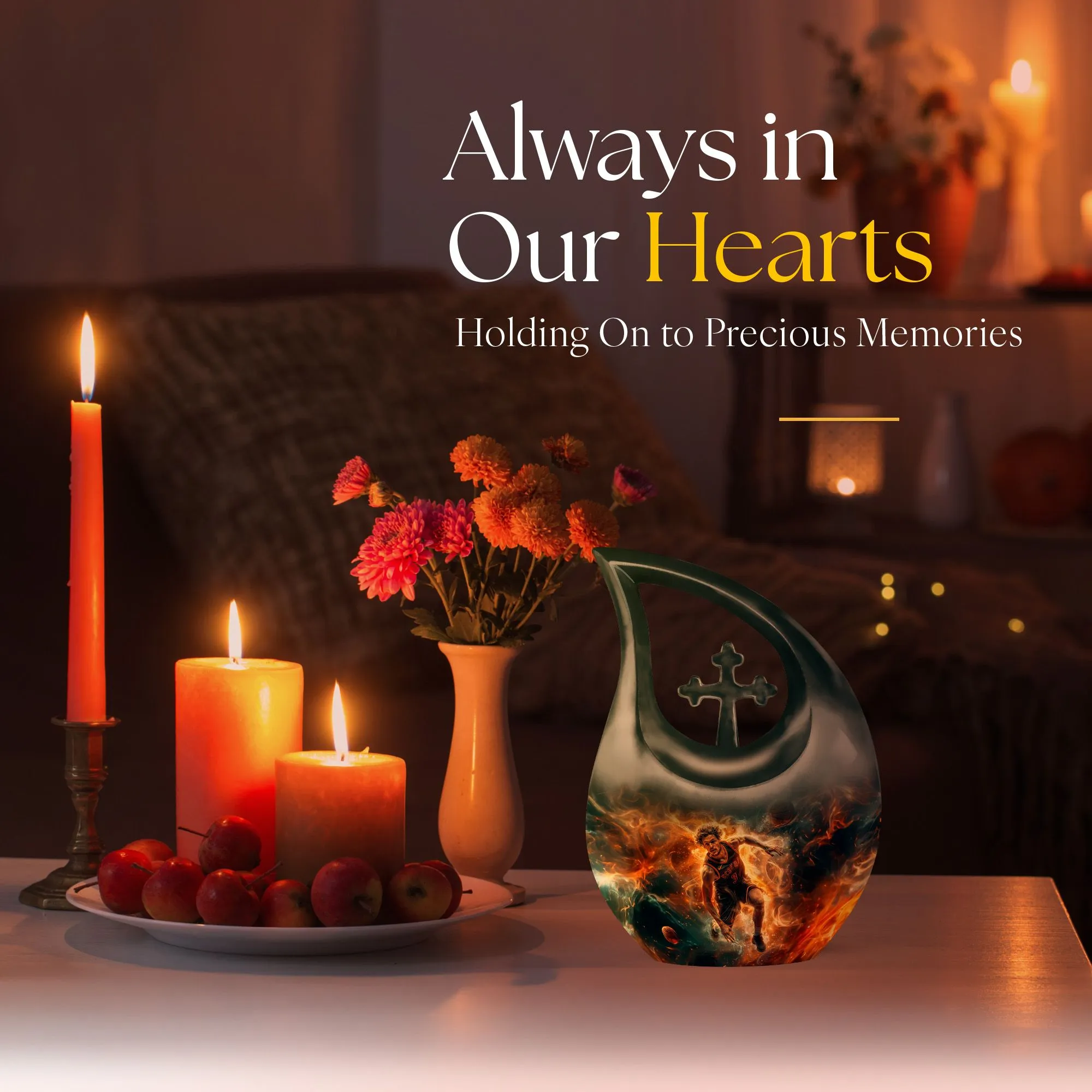 Basketball Cremation Urn - Containers For Cremated Ashes