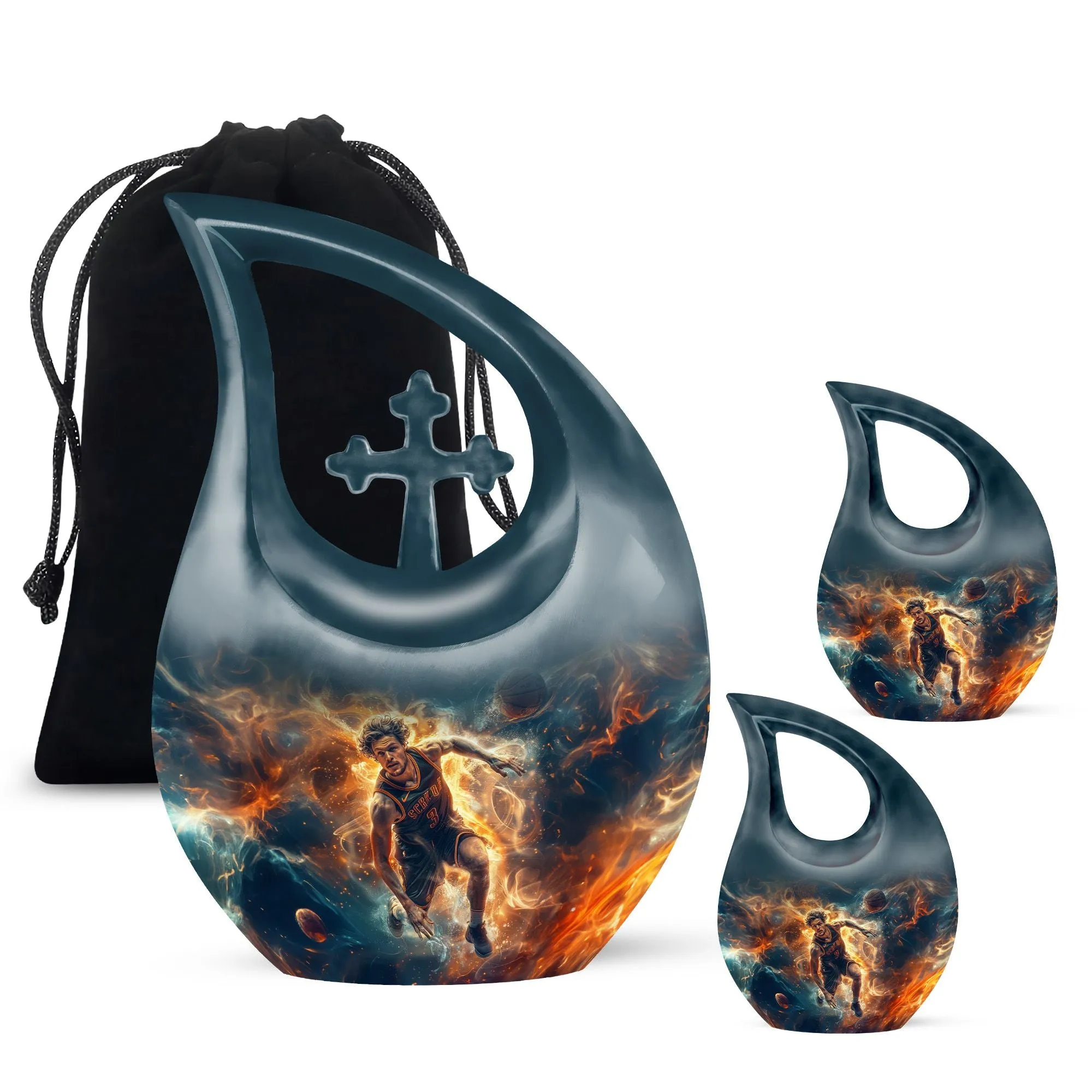 Basketball Cremation Urn - Containers For Cremated Ashes