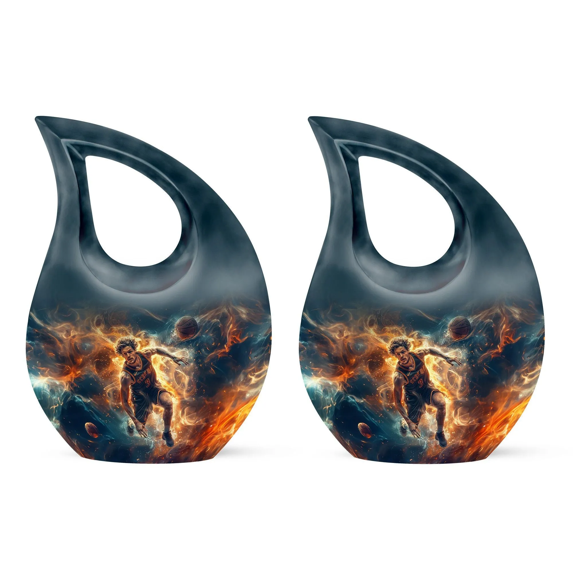 Basketball Cremation Urn - Containers For Cremated Ashes