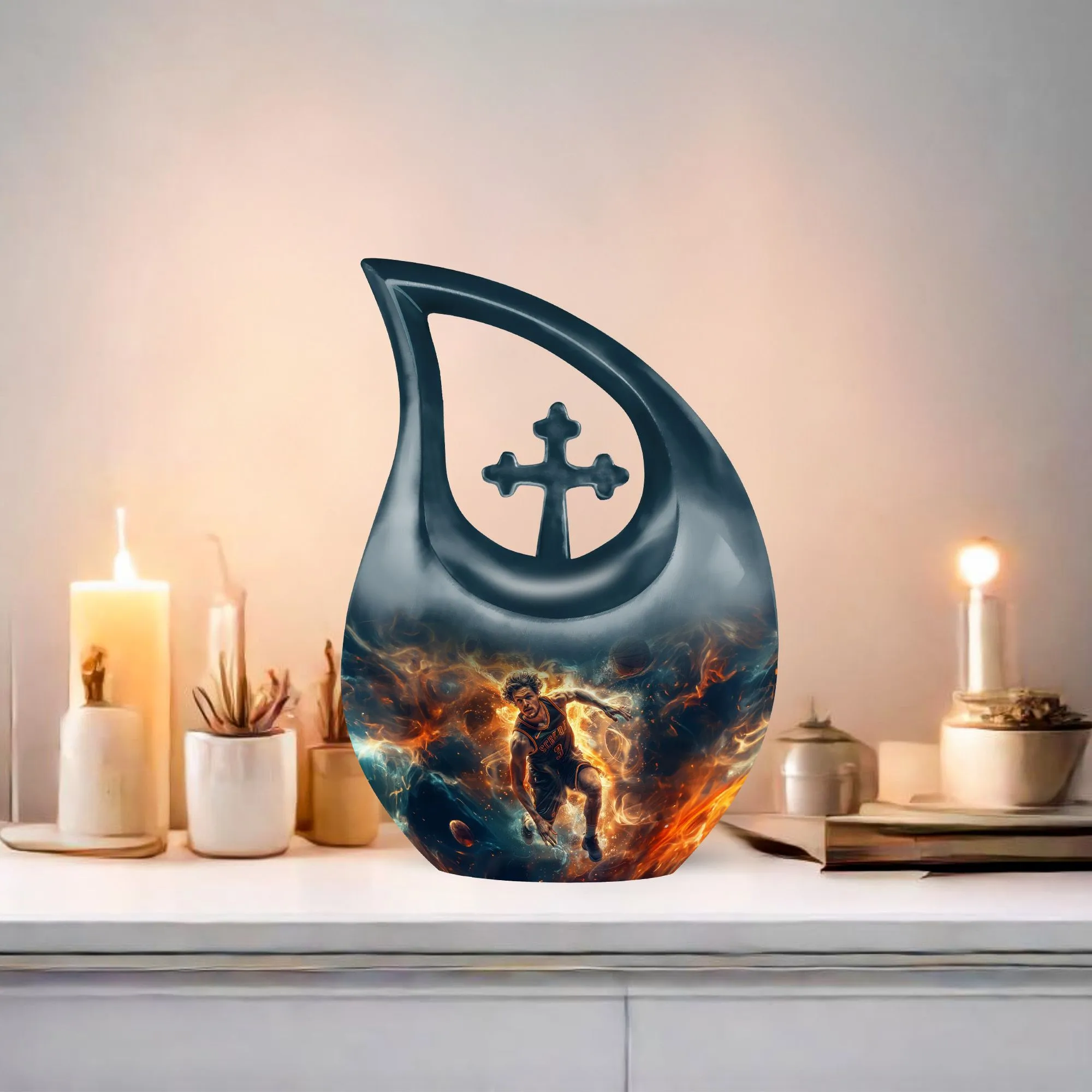 Basketball Cremation Urn - Containers For Cremated Ashes