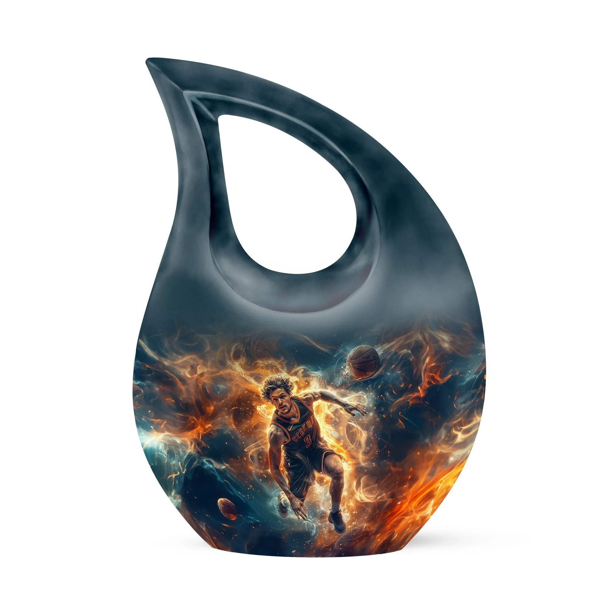 Basketball Cremation Urn - Containers For Cremated Ashes