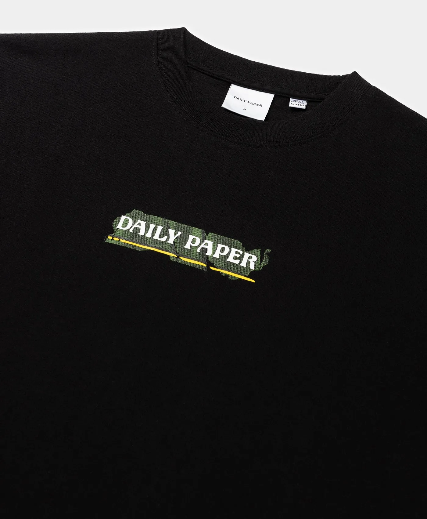 Black Sticker T-Shirt