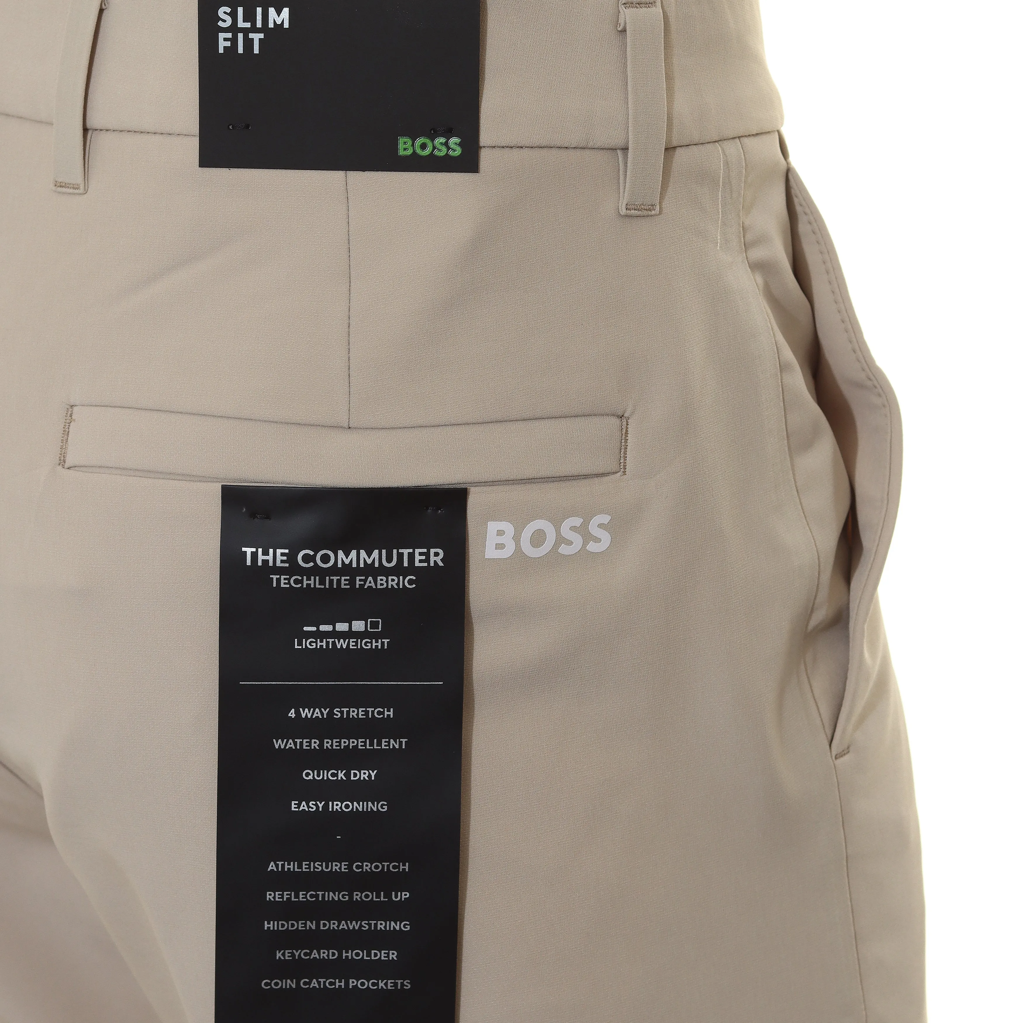 BOSS T_Commuter-Slim Golf Trousers