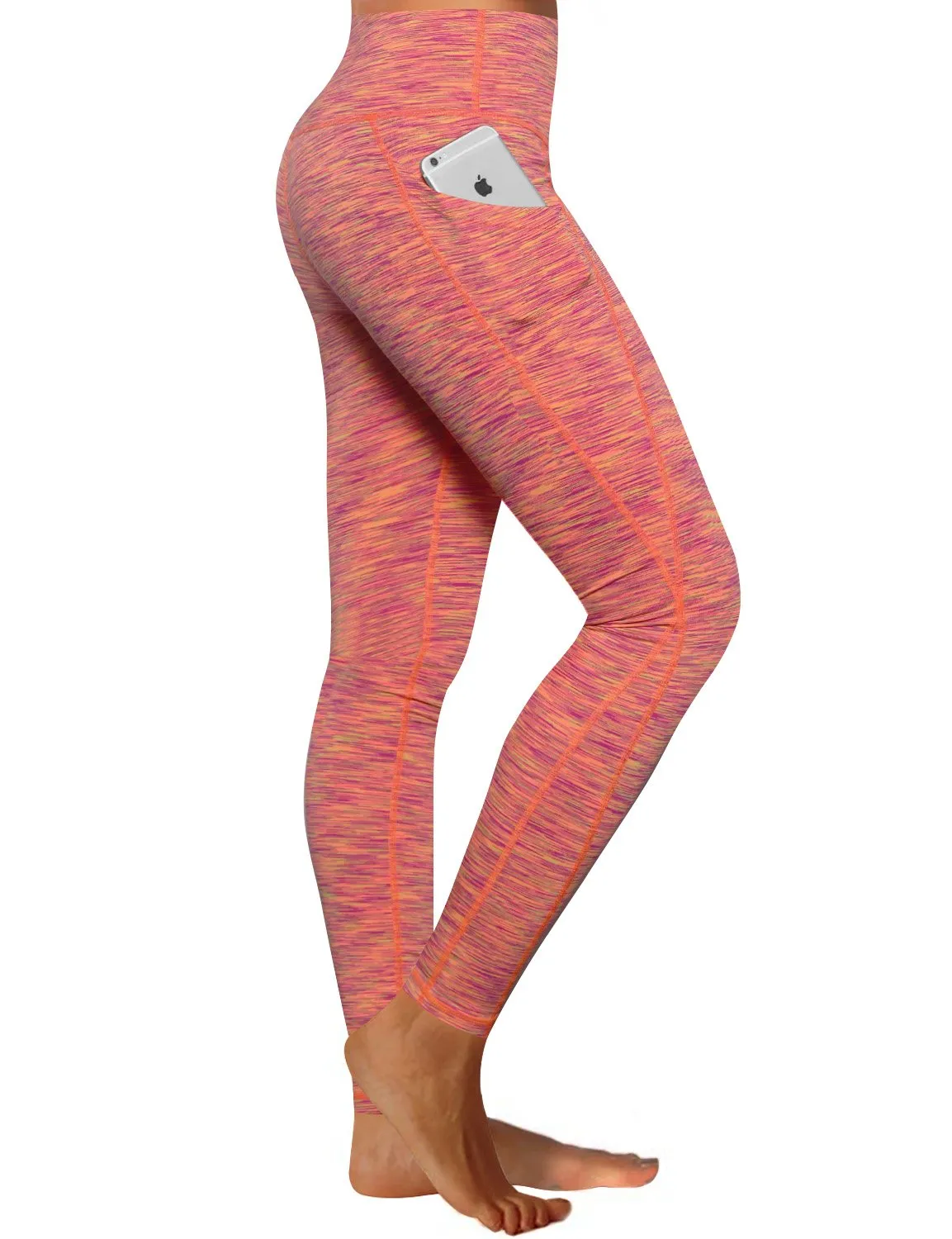 BUBBLELIME 75N/25S Mixcolor Pants 26" Inseam_Pilates