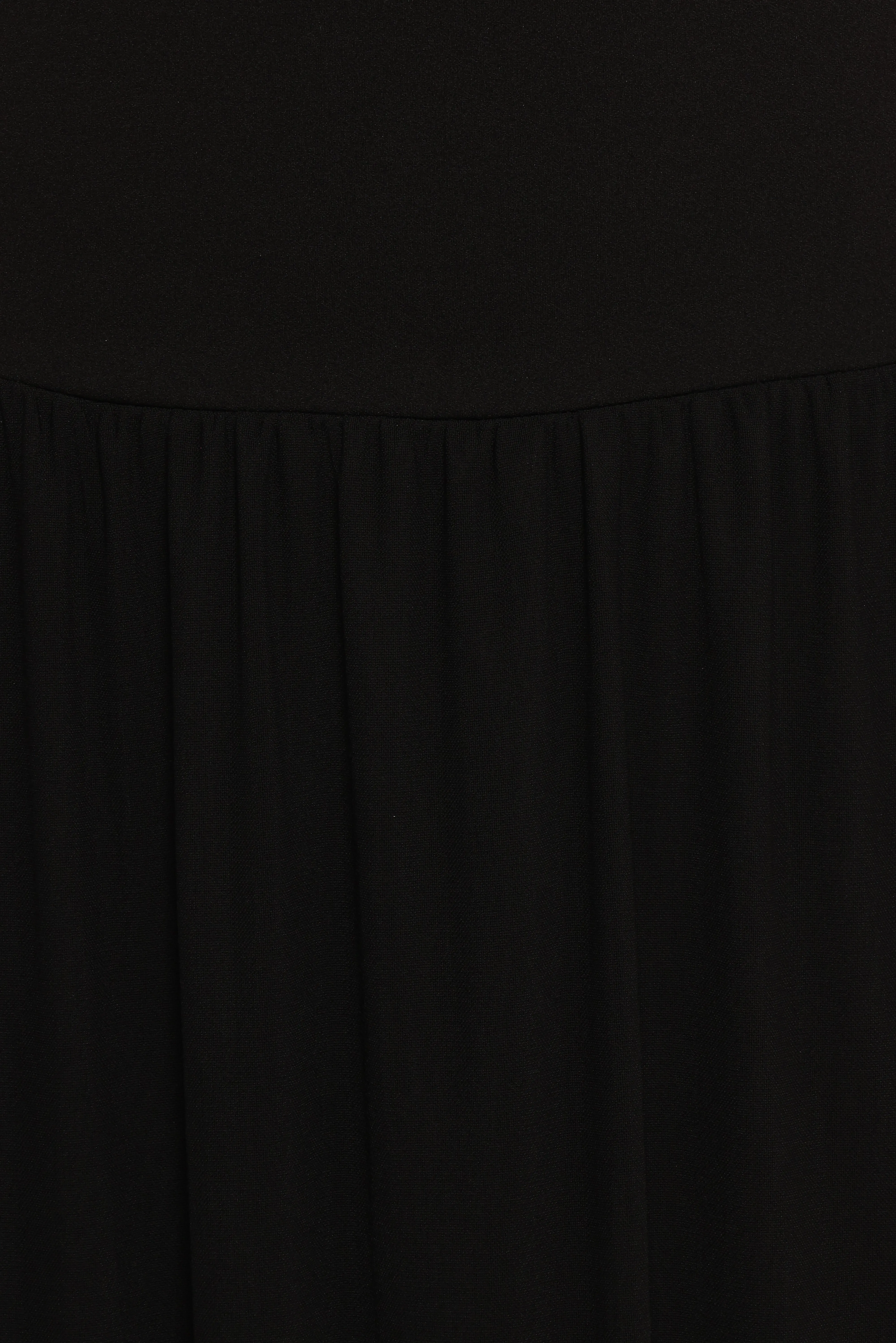 Caitie Midi Dress - Black