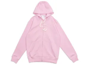Comme des Garçons SHIRT Essential Zip Up Hoodie in Pink xld