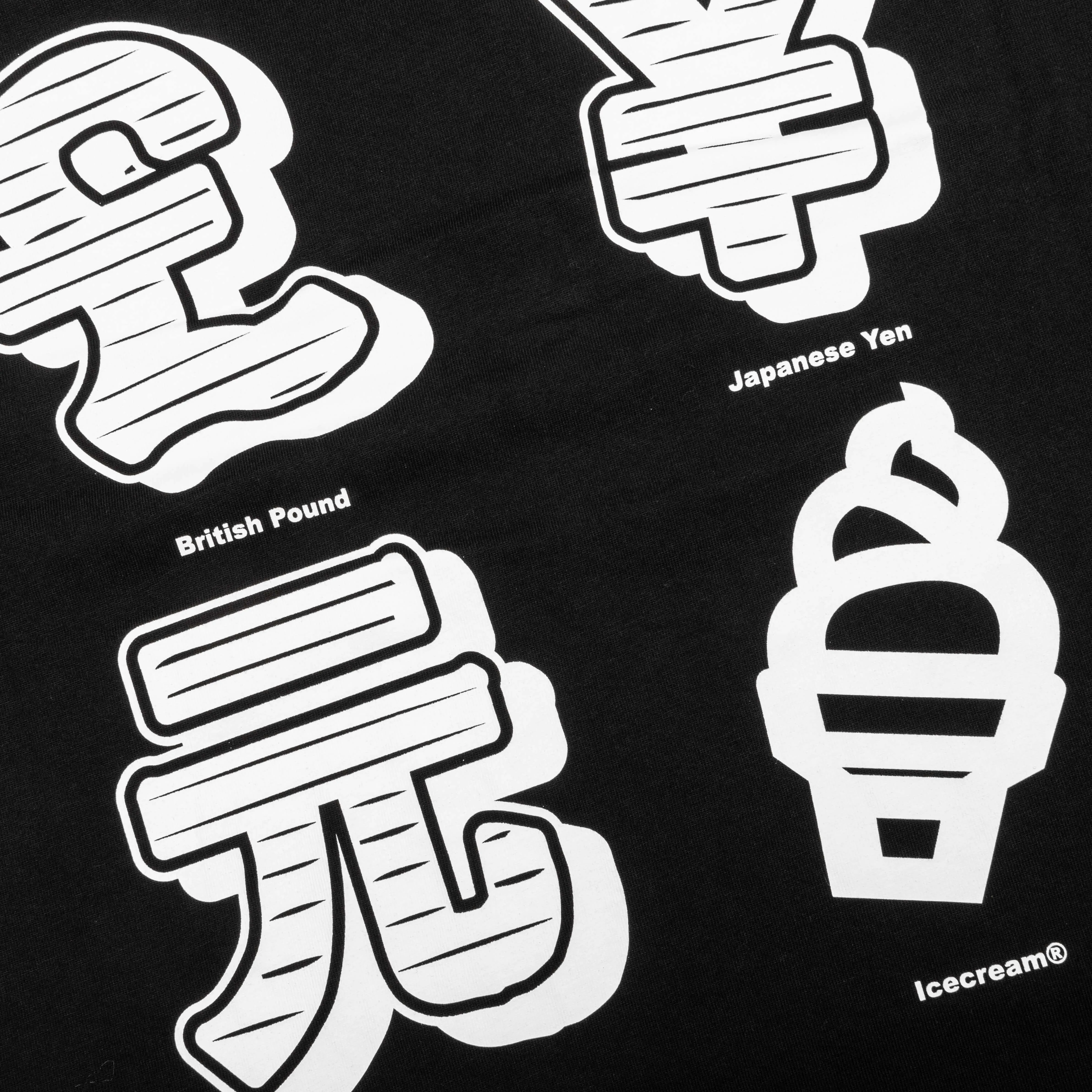 Currency S/S Tee - Black