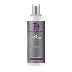 Design Essentials Kukui & Coconut Hydrating Leave-In Conditioner - 12 oz