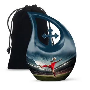 Discounted Memento Football Urn – A feel of Forever Love