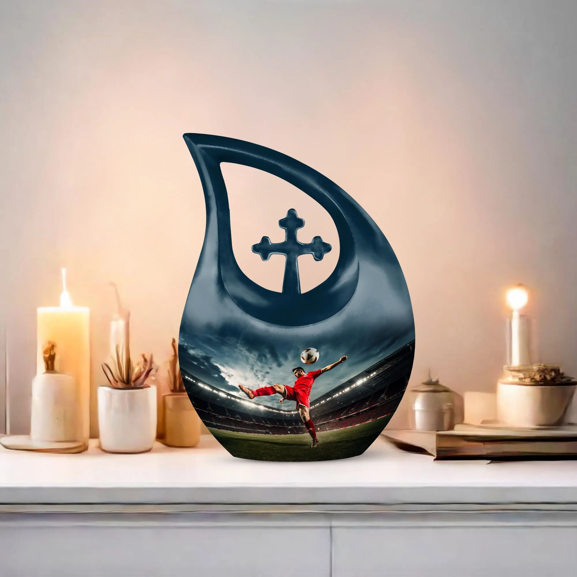 Discounted Memento Football Urn – A feel of Forever Love