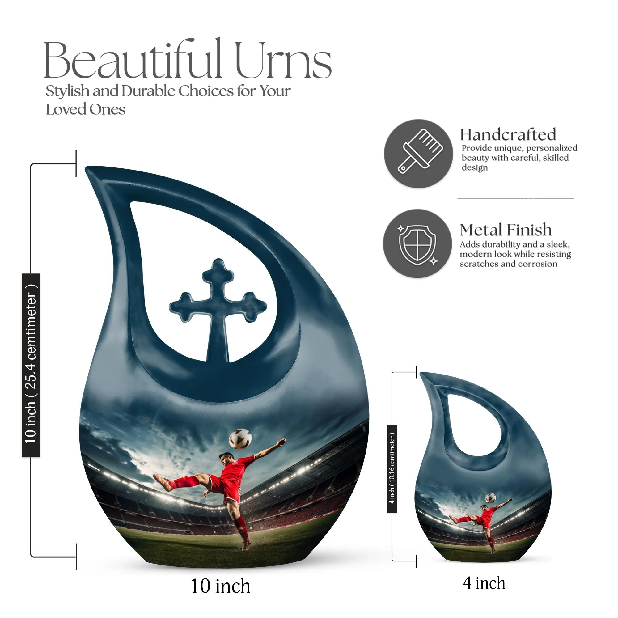 Discounted Memento Football Urn – A feel of Forever Love
